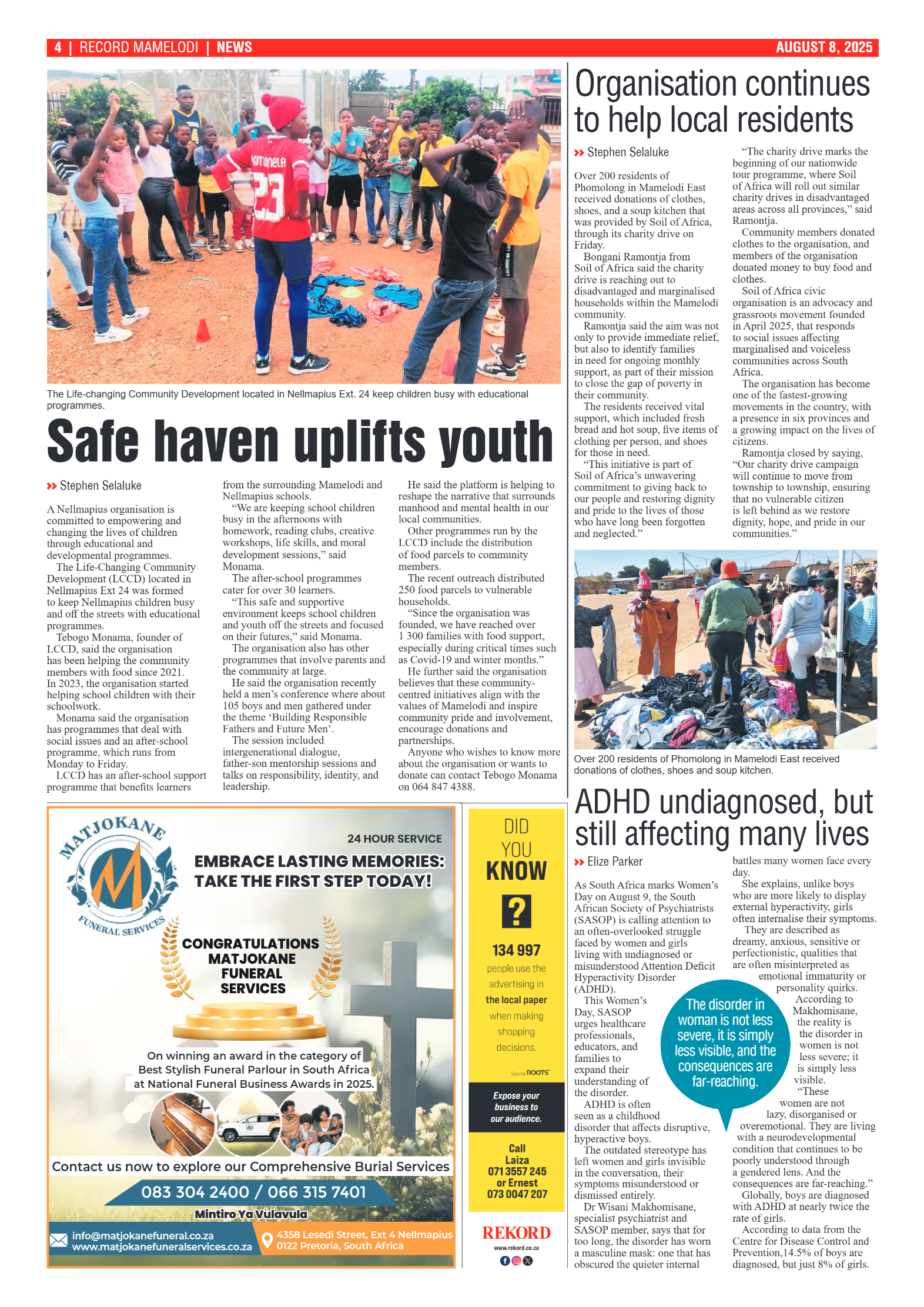 Rekord Mamelodi 8 August 2025 page 4