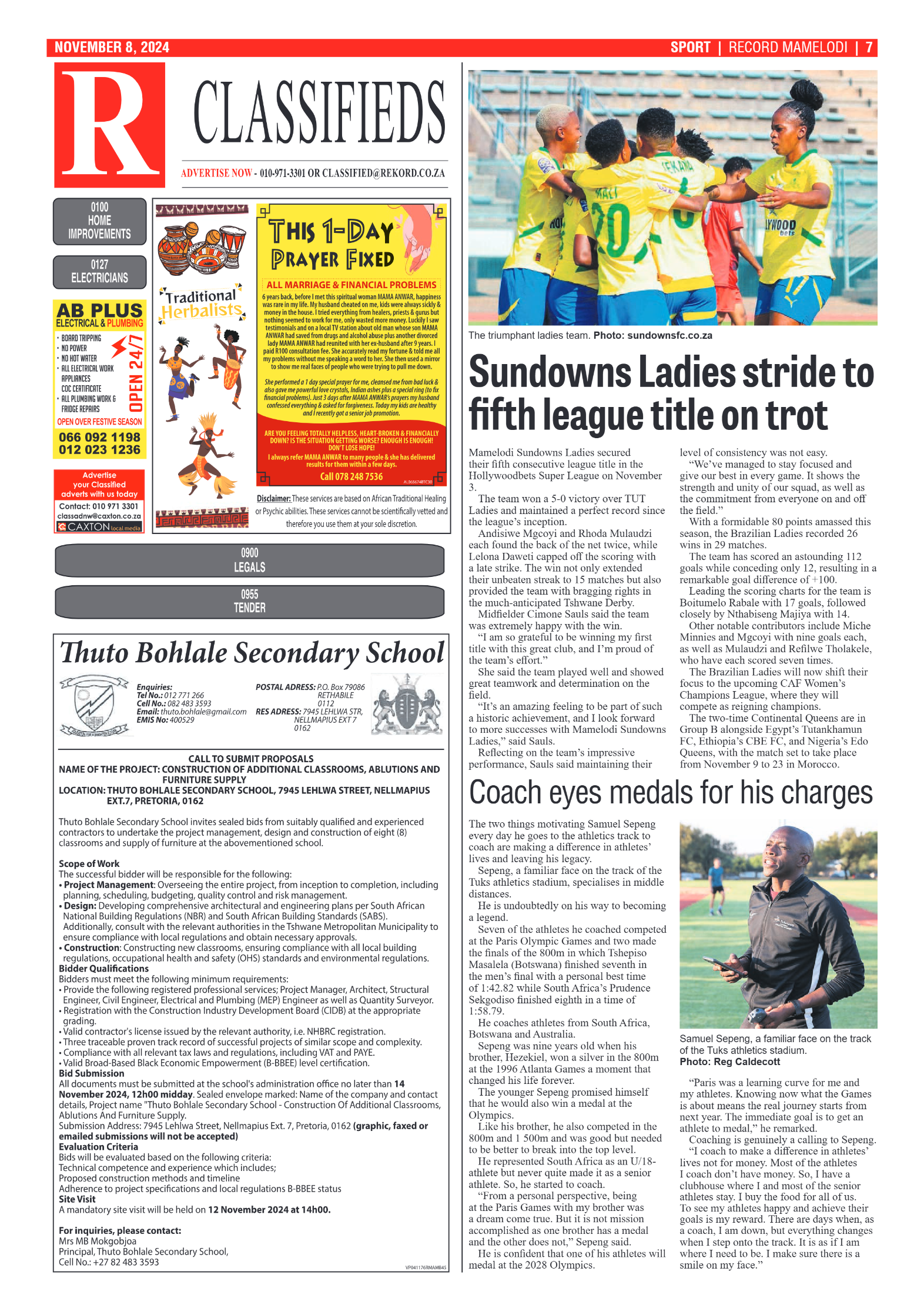 Rekord Mamelodi 8 November 2024 page 7