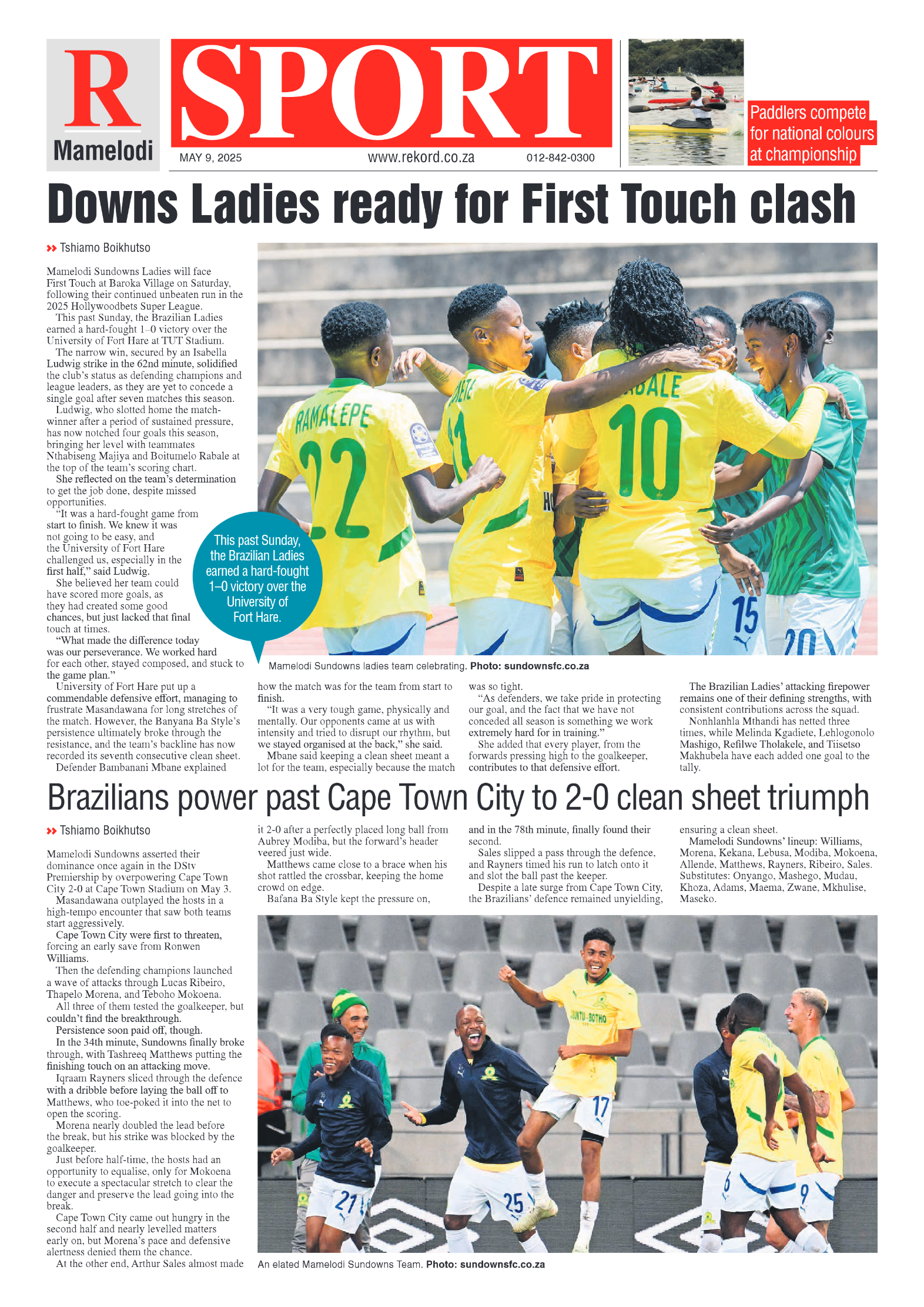 Rekord Mamelodi 9 May 2025 page 8