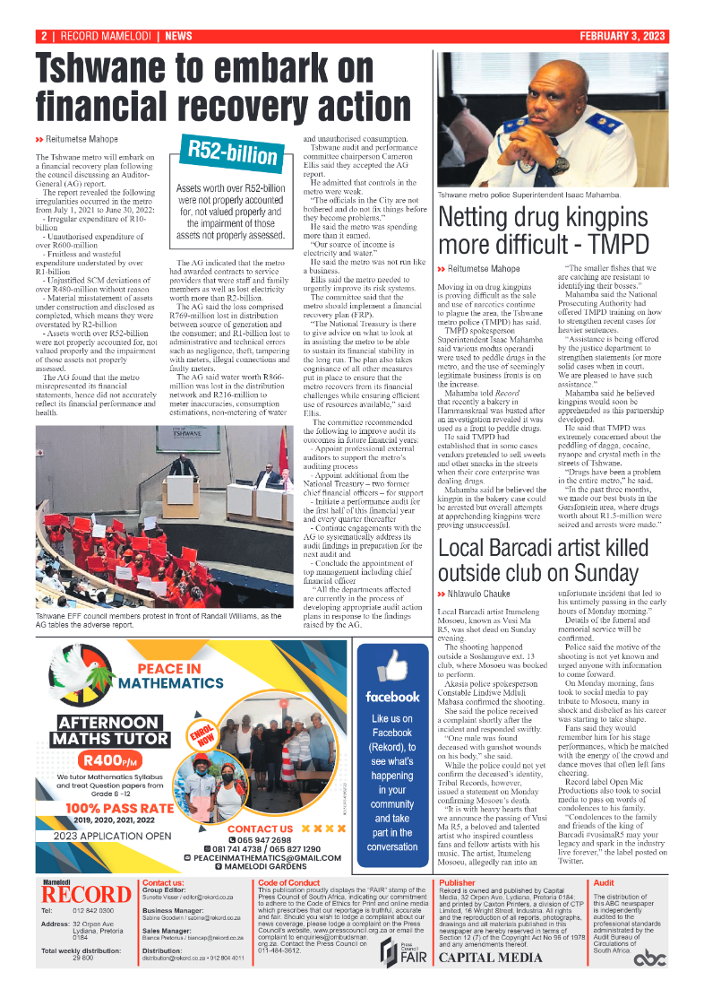 Rekord Mamelodi February 2023 page 2