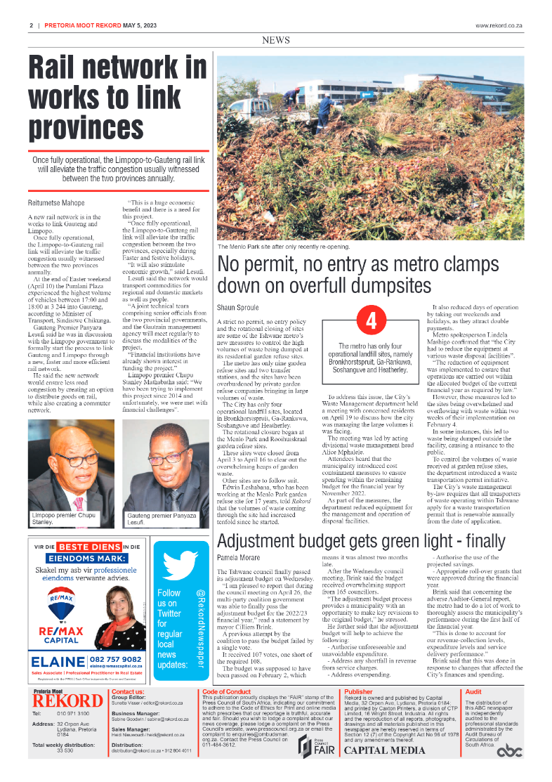 Rekord Moot 05 May 2023 page 2