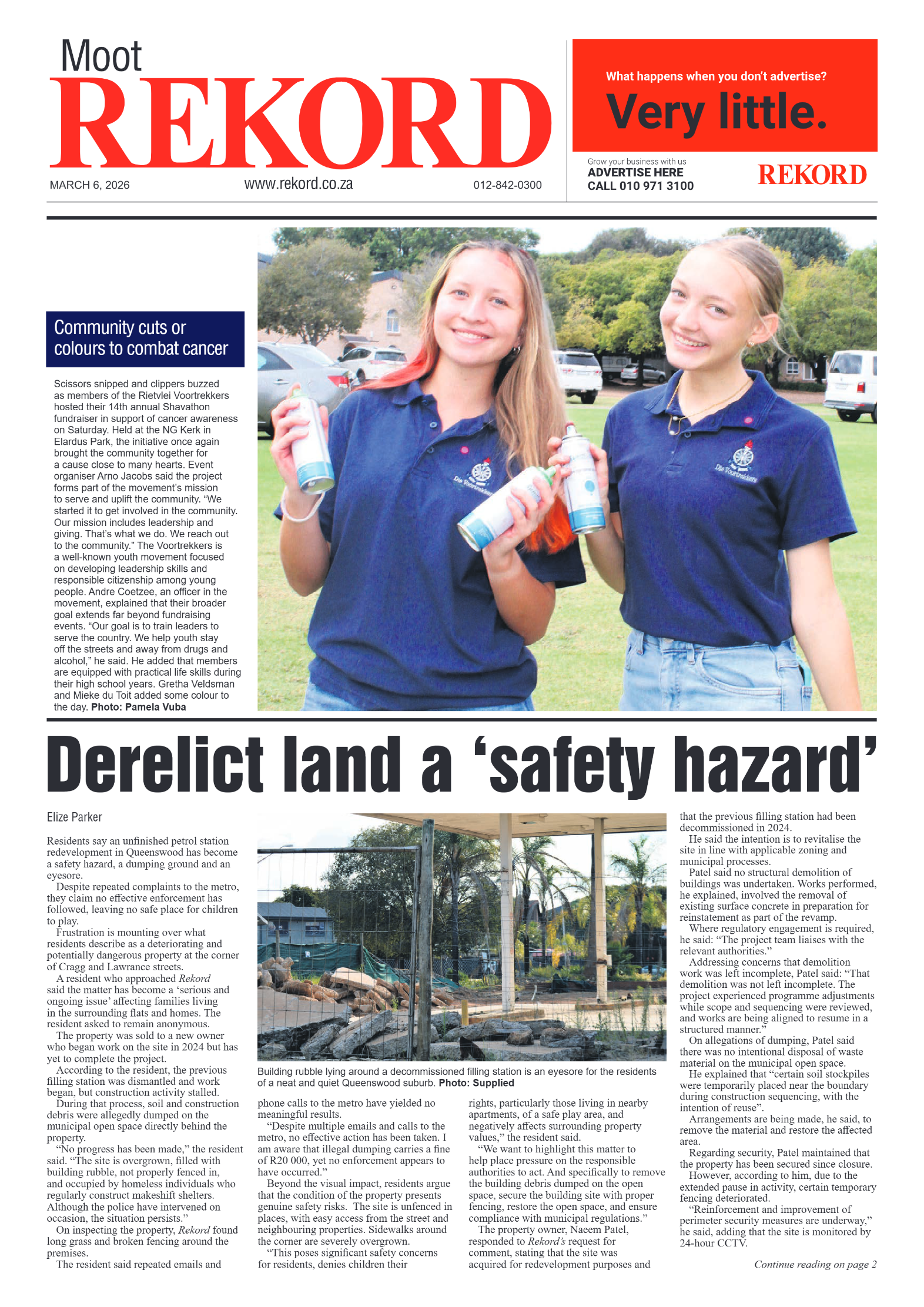 Rekord Moot 06 March 2026 page 1