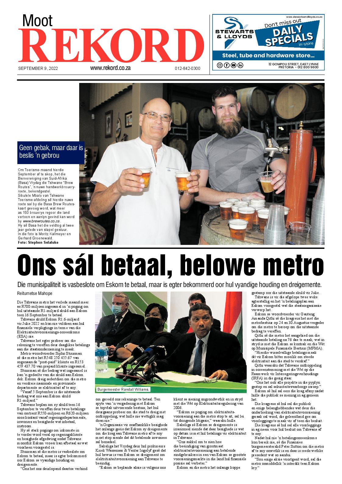Rekord Moot 09 September 2022 page 1