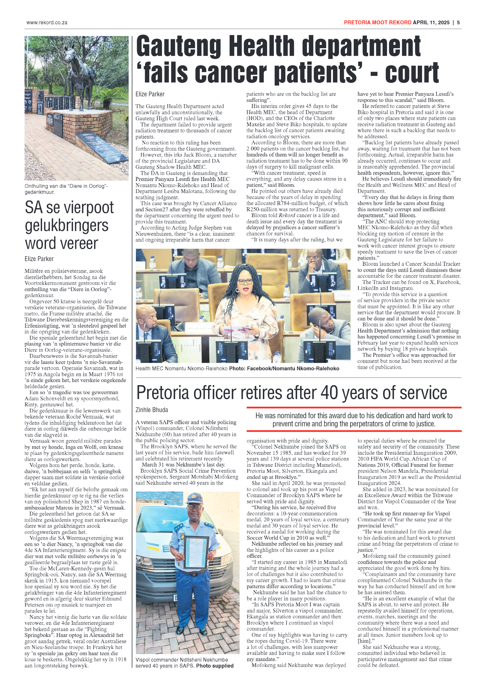 Rekord Moot 11 April 2025 page 5