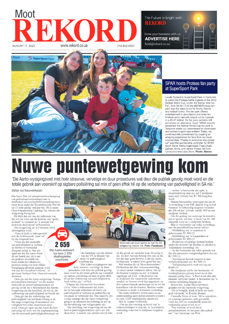 Rekord Moot 11 August 2023 page 1