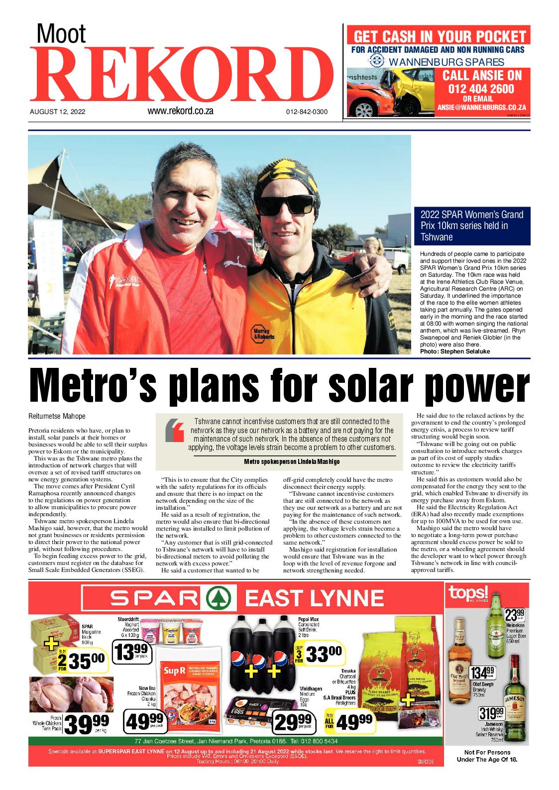 Rekord Moot 12 August 2022 page 1