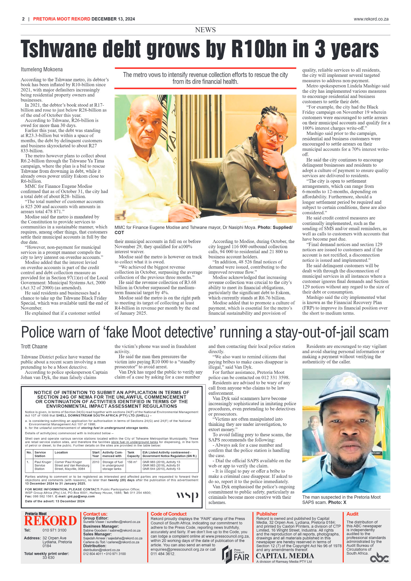 Rekord Moot 13 December 2024 page 2