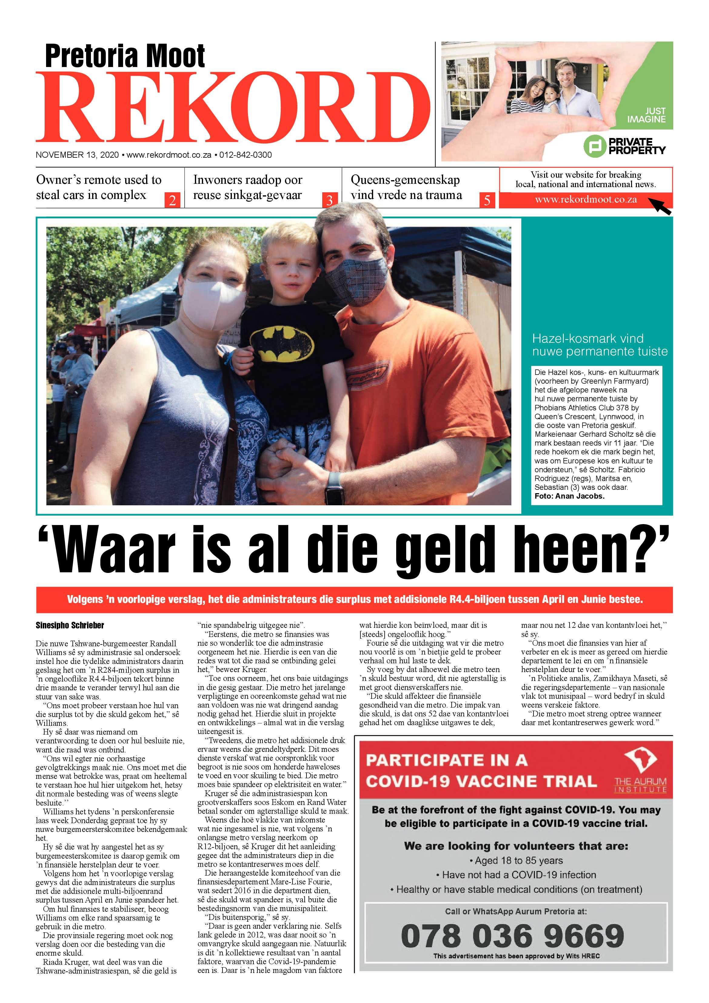 Rekord Moot 13 November 2020 page 1