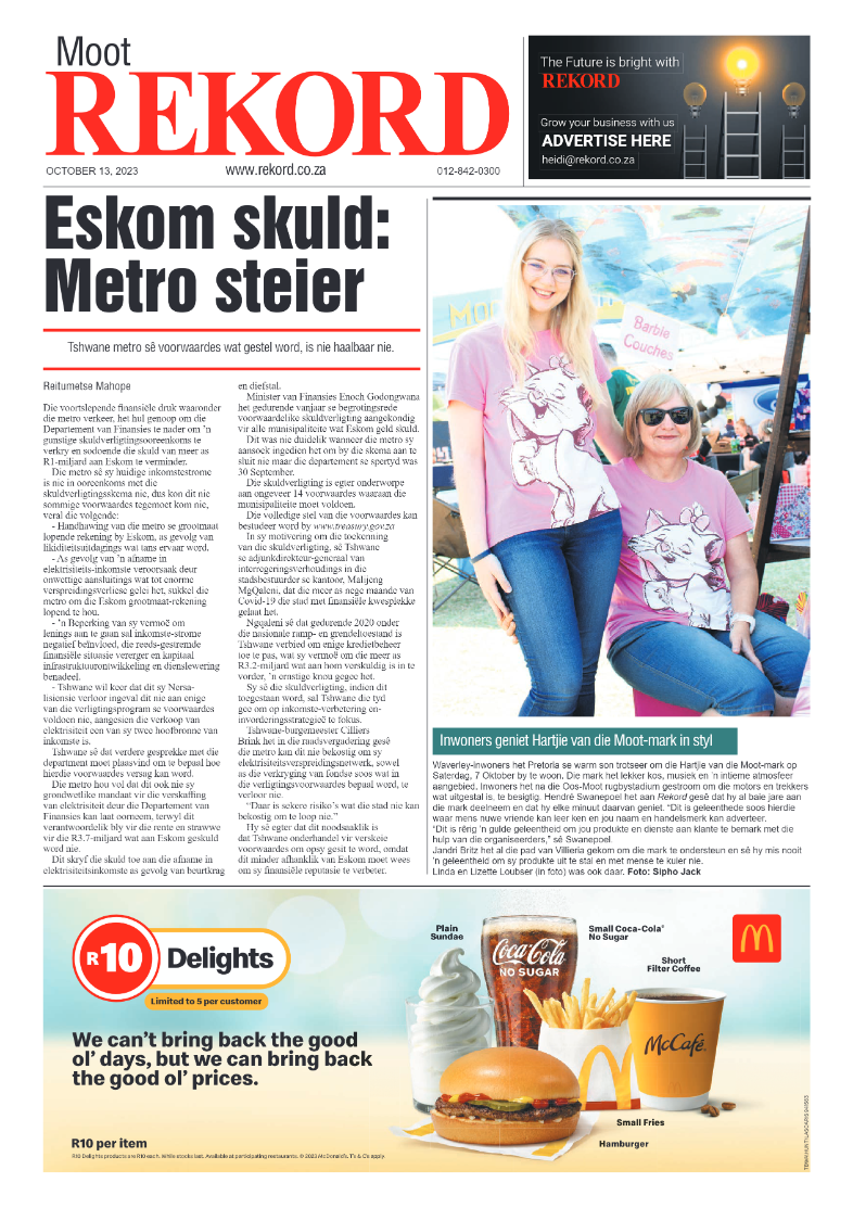 Rekord Moot 13 October 2023 page 1