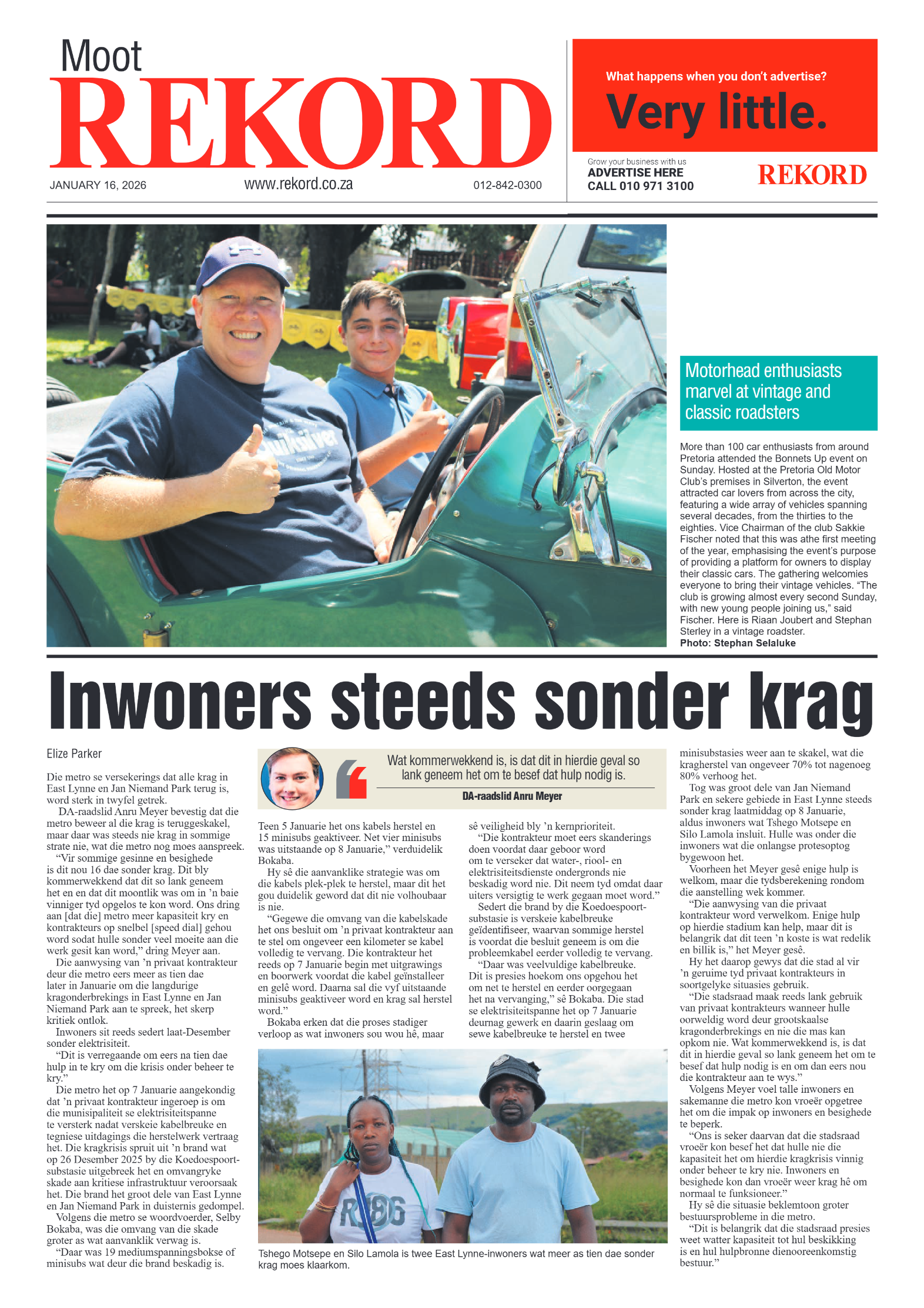 Rekord Moot 16 January 2026 page 1