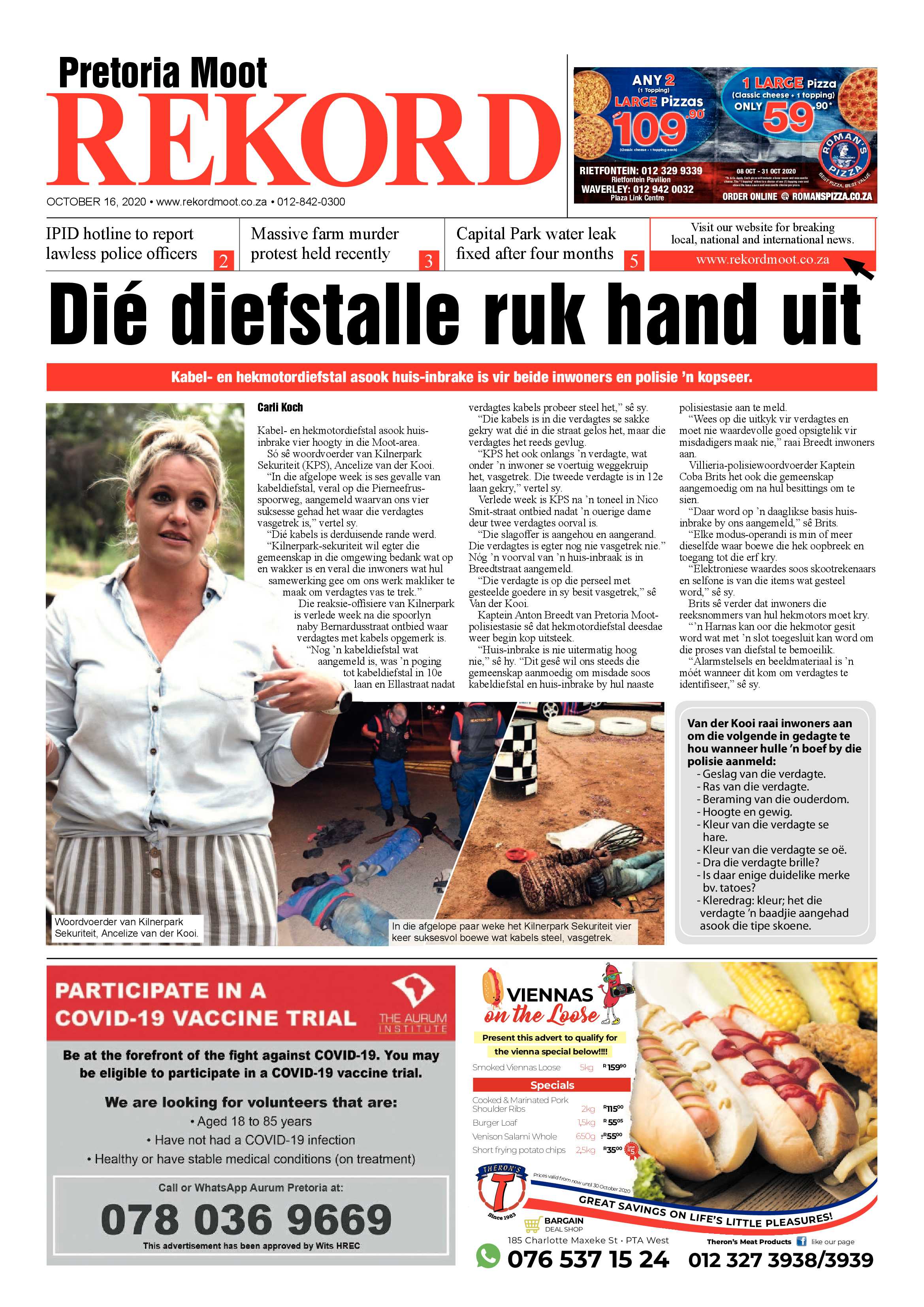Rekord Moot 16 October 2020 page 1