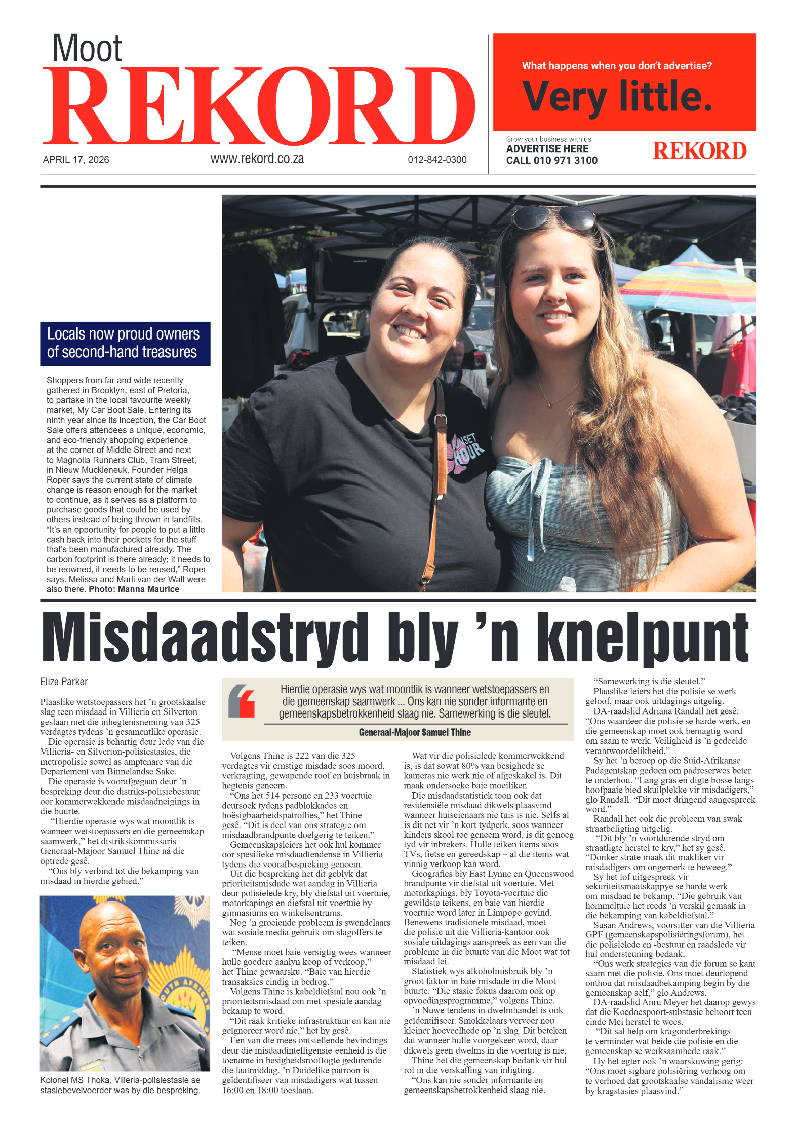 Rekord Moot 17 April 2026 page 1