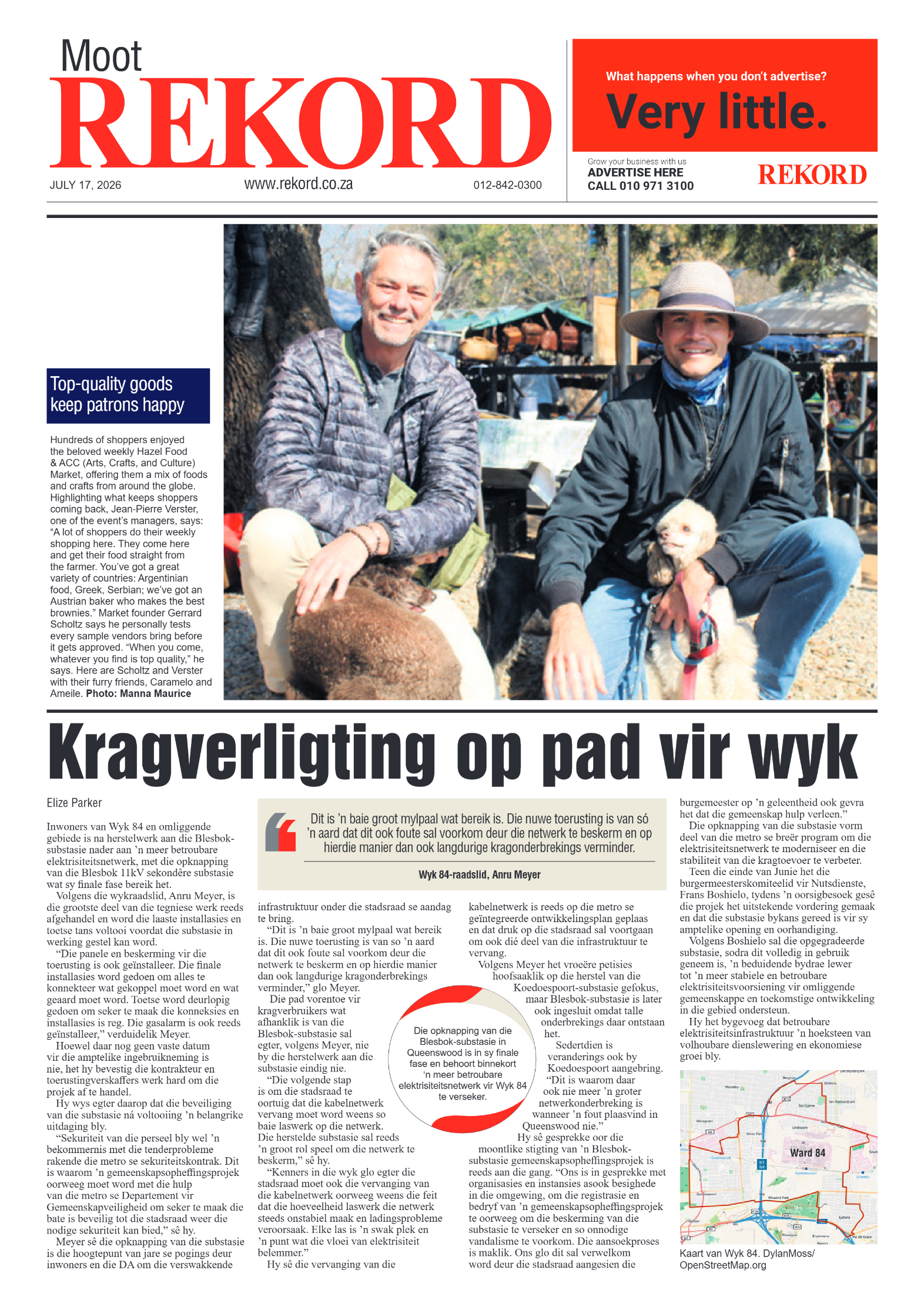 Rekord Moot 17 July 2026 page 1