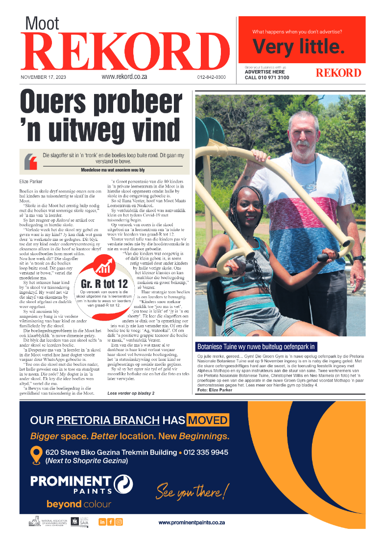 Rekord Moot 17 November 2023 page 1