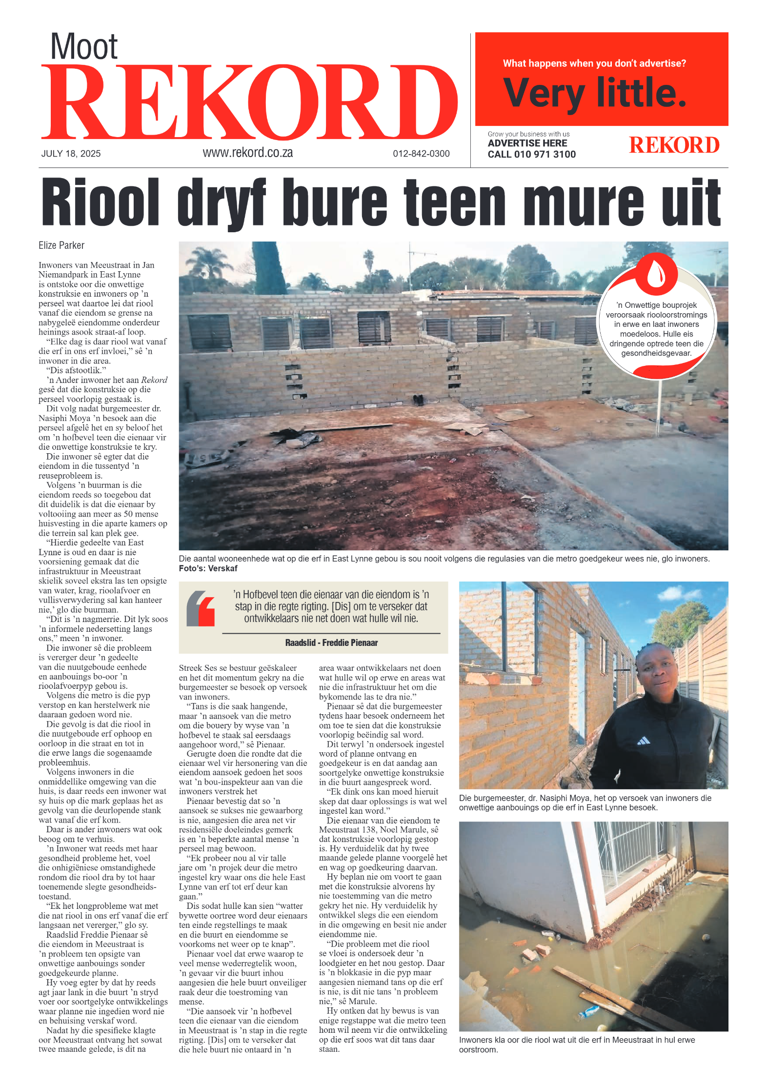Rekord Moot 18 July 2025 page 1