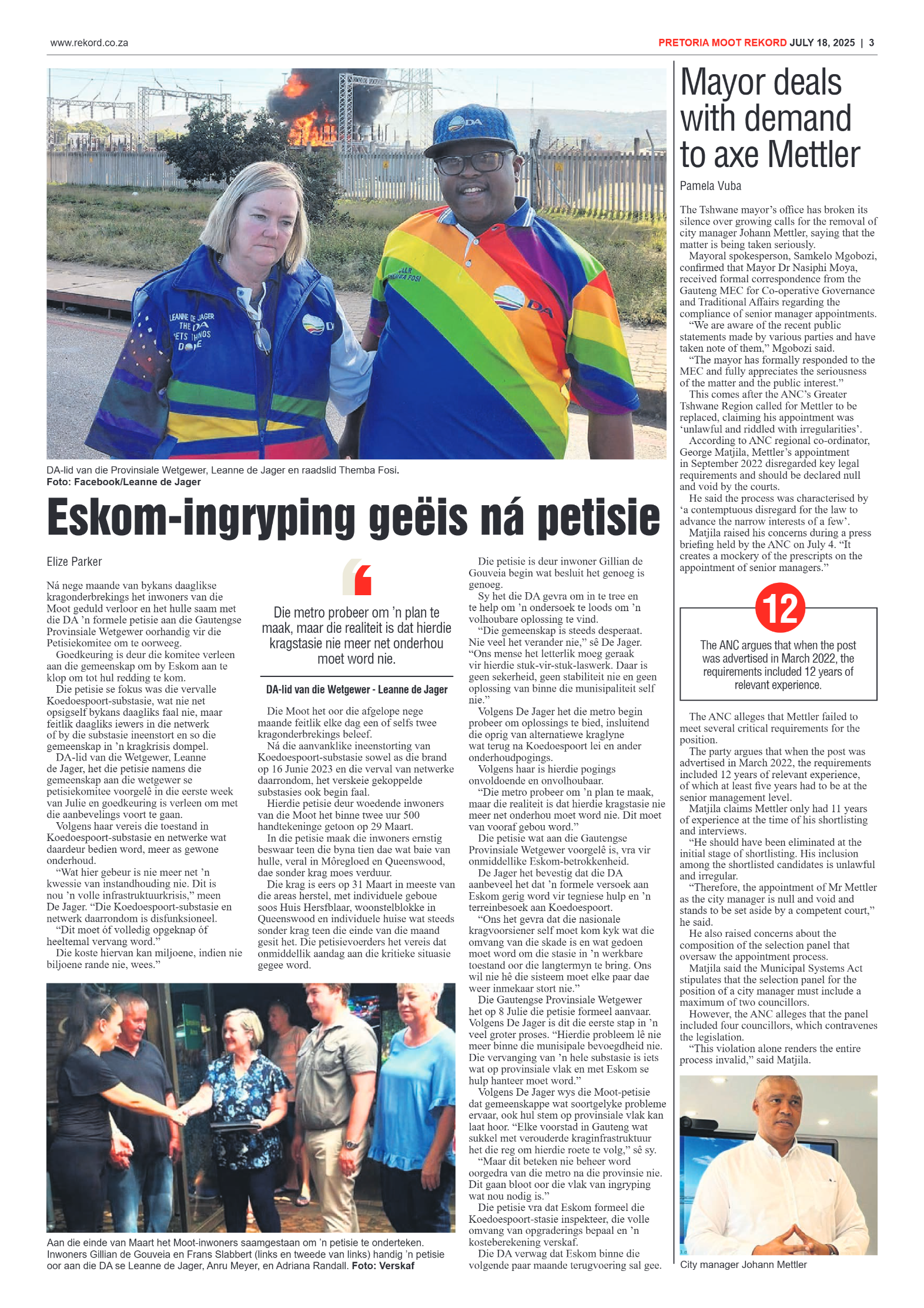 Rekord Moot 18 July 2025 page 3