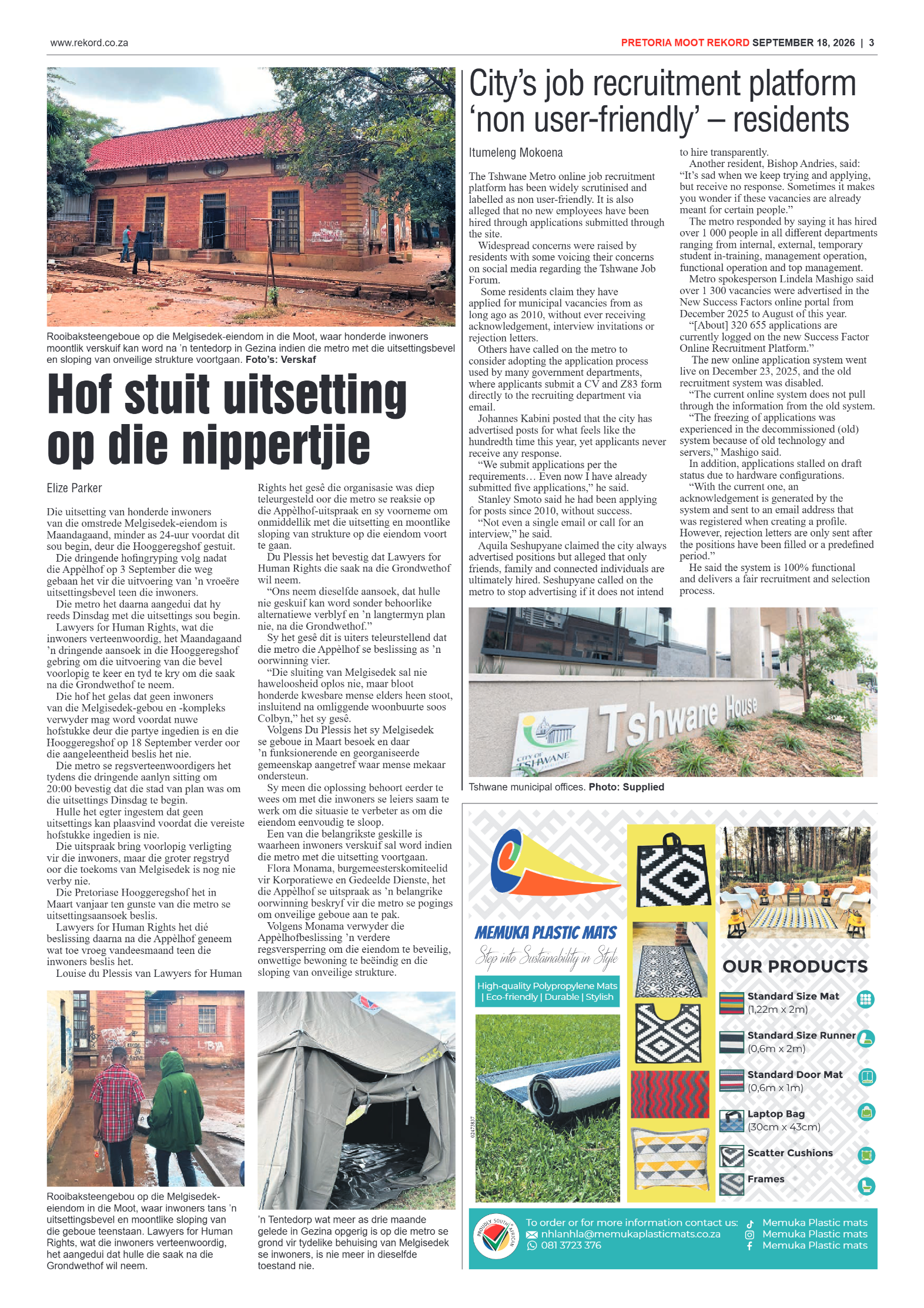 Rekord Moot 18 September 2026 page 3
