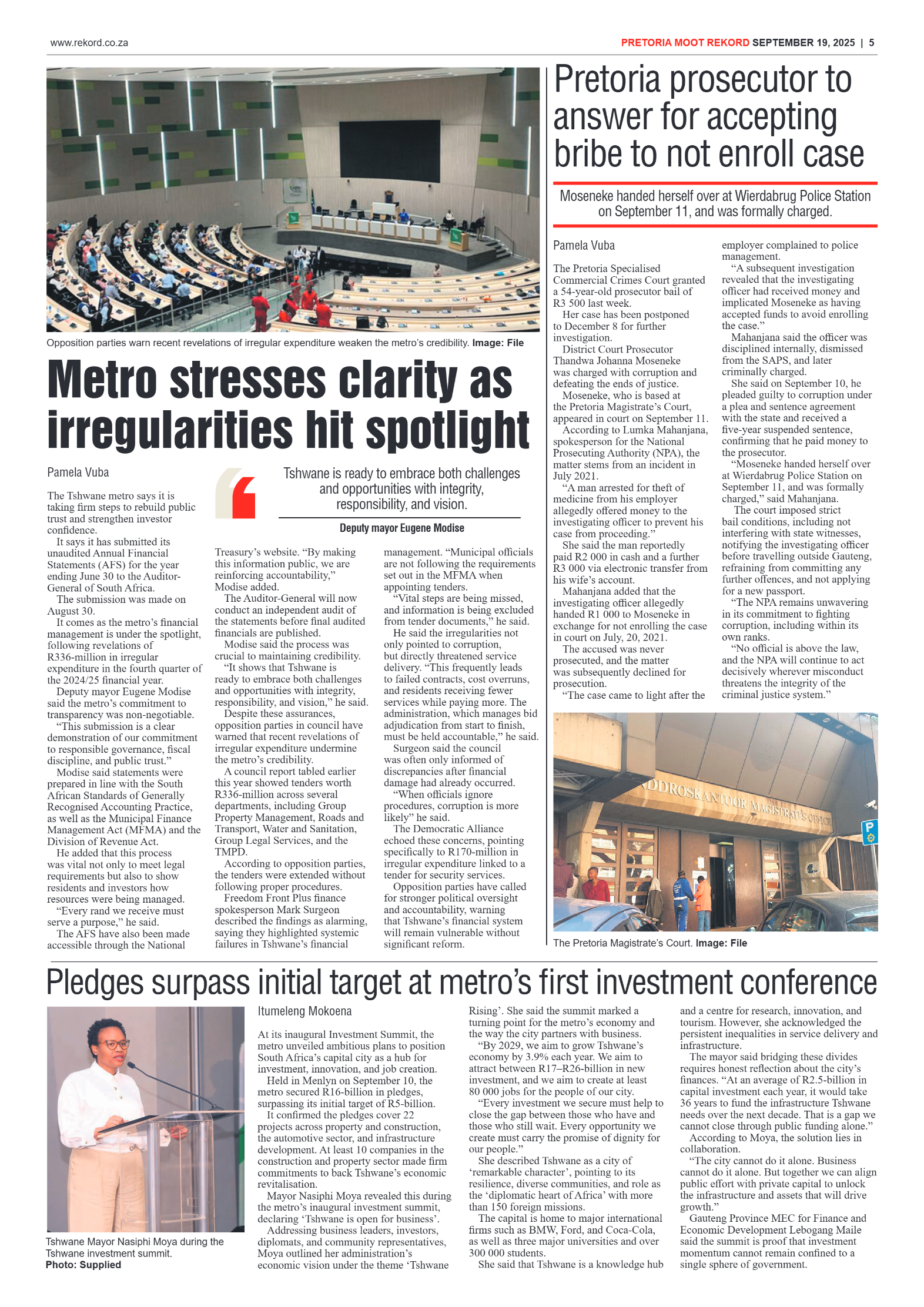 Rekord Moot 19 September 2025 page 5