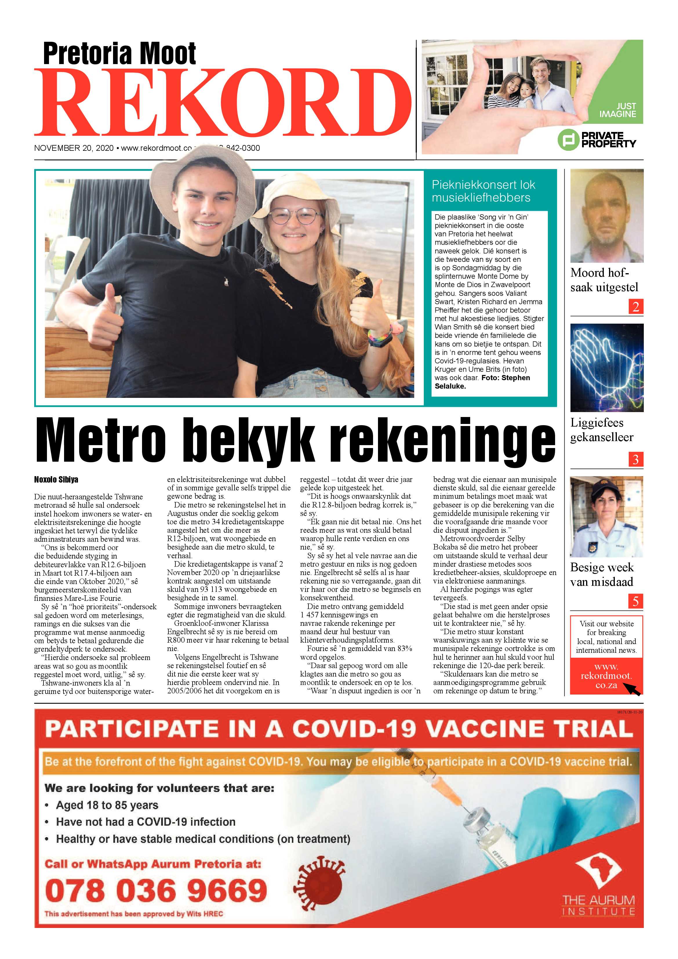 Rekord Moot 20 November 2020 page 1