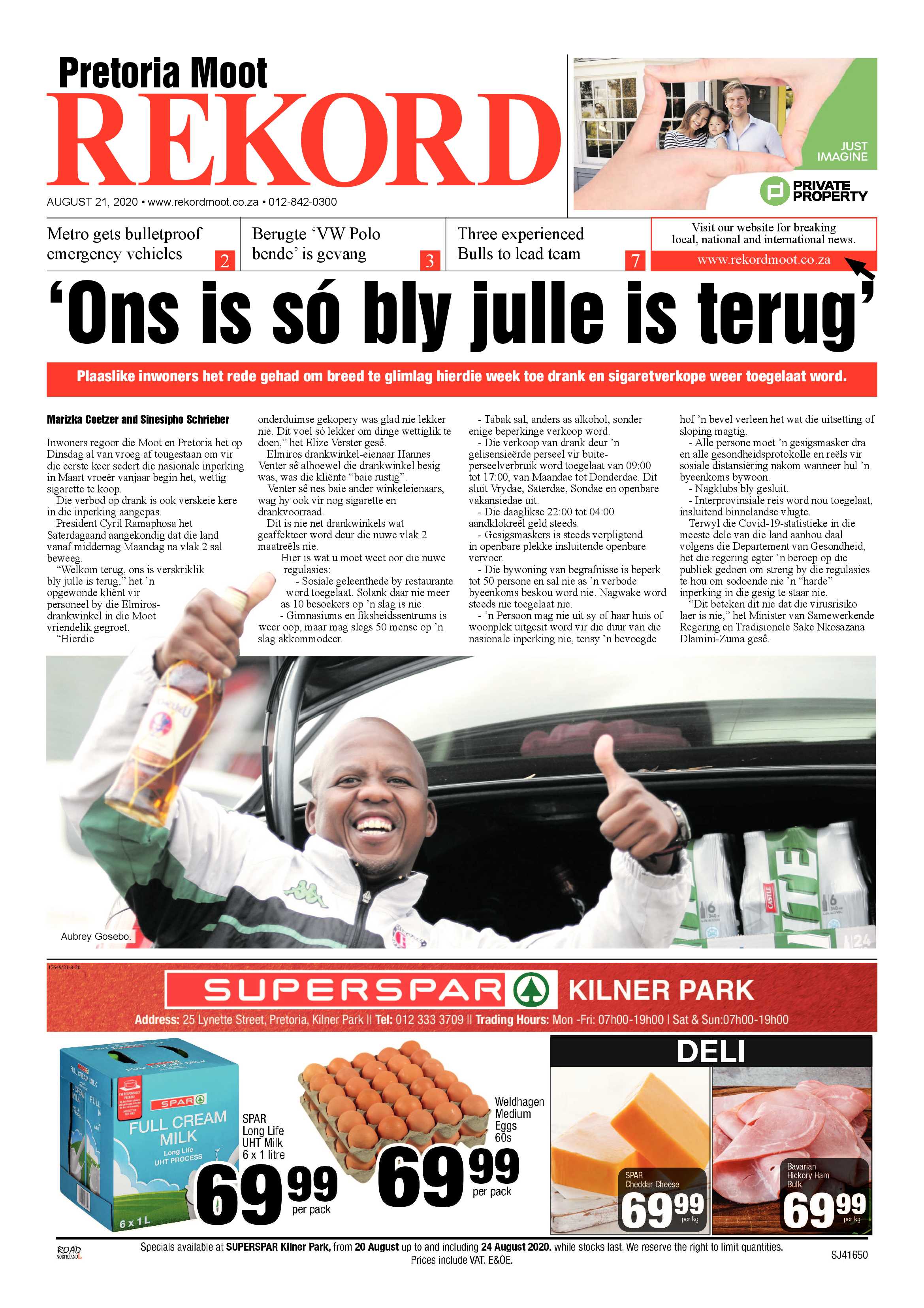 Rekord Moot 21 August 2020 page 1