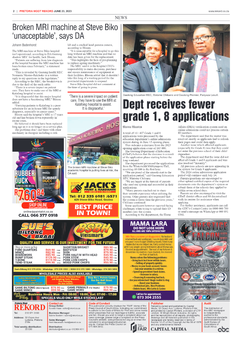 Rekord Moot 23 June 2023 page 2