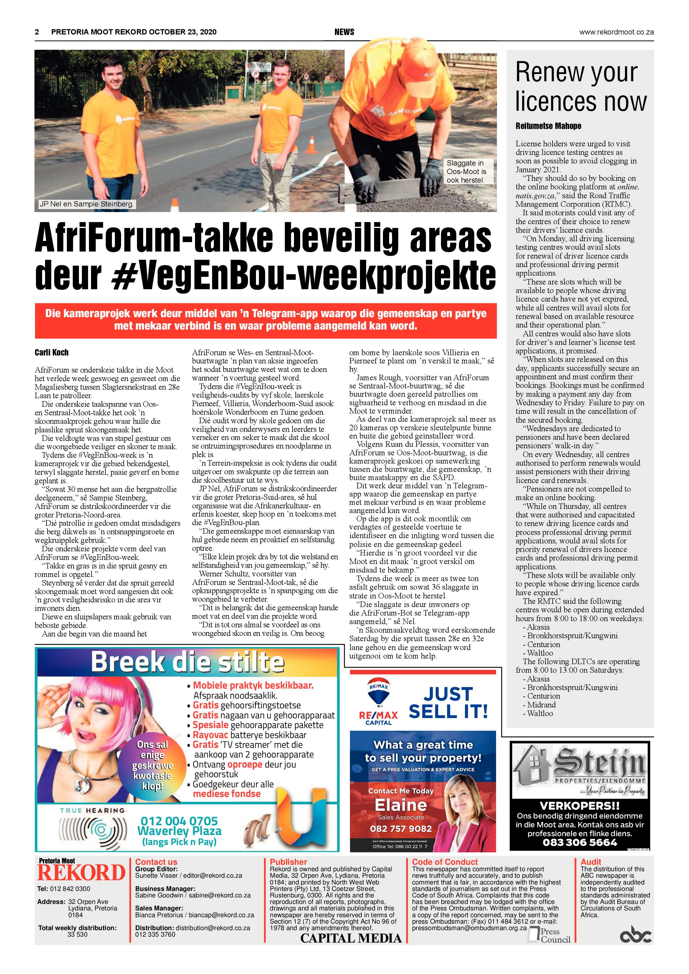 Rekord Moot 23 October 2020 page 2