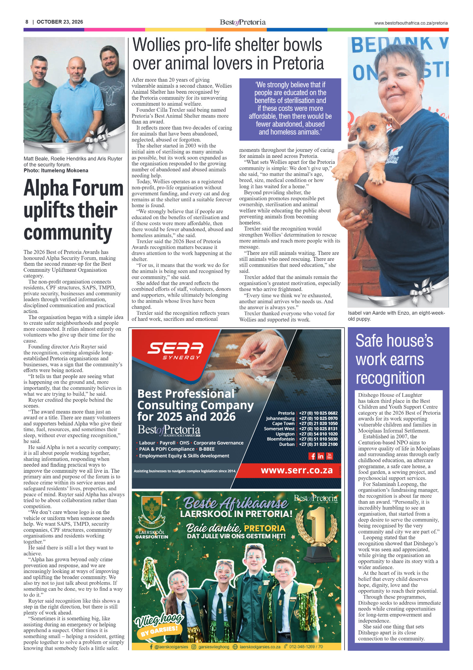 Rekord Moot – 23 October 2026 page 8