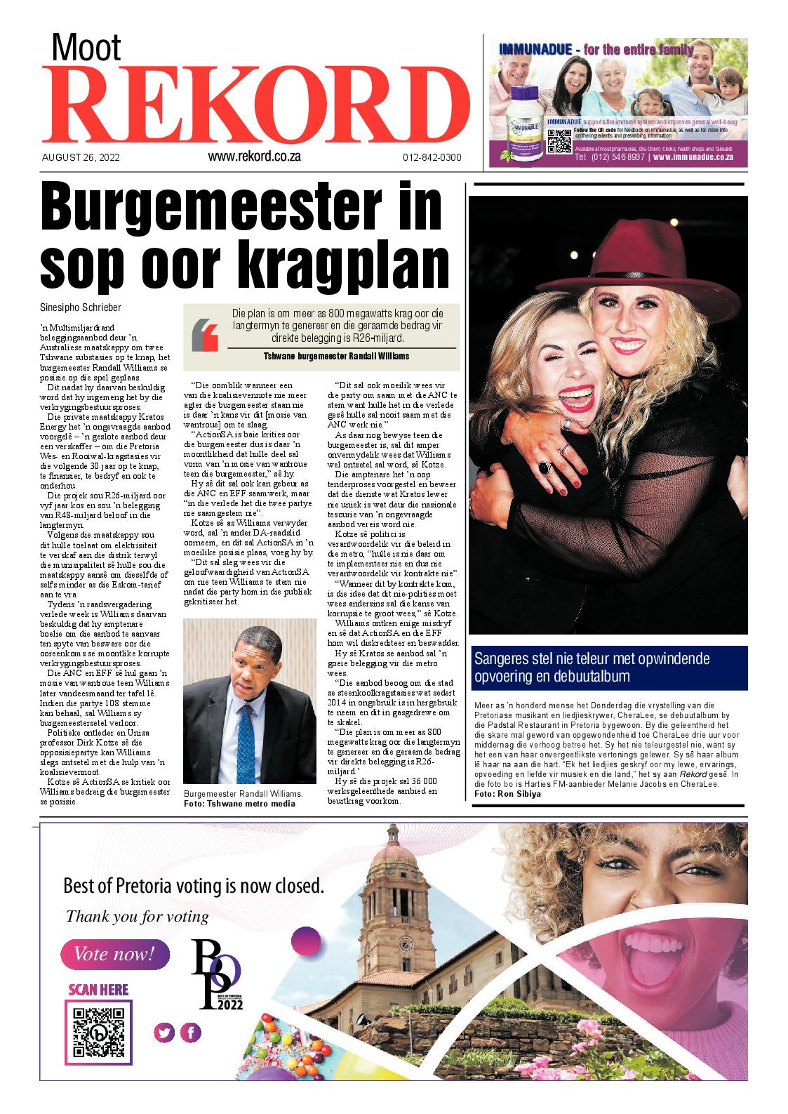 Rekord Moot 26 August 2022 page 1