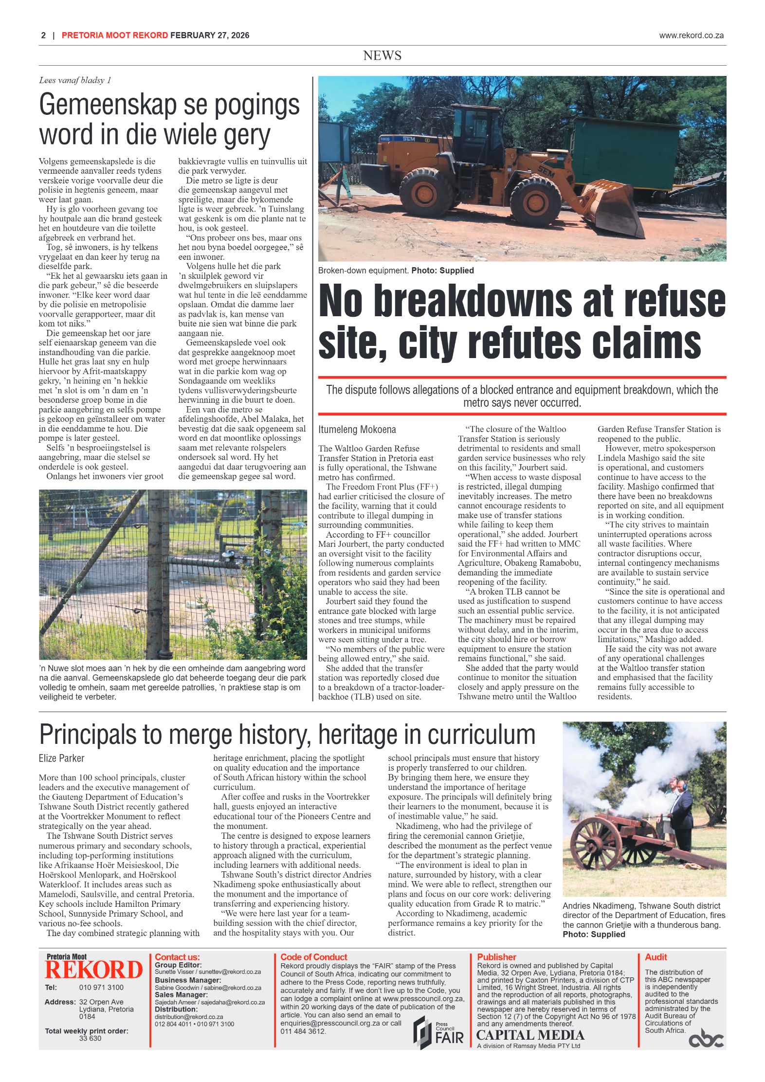 Rekord Moot 27 February 2026 page 2