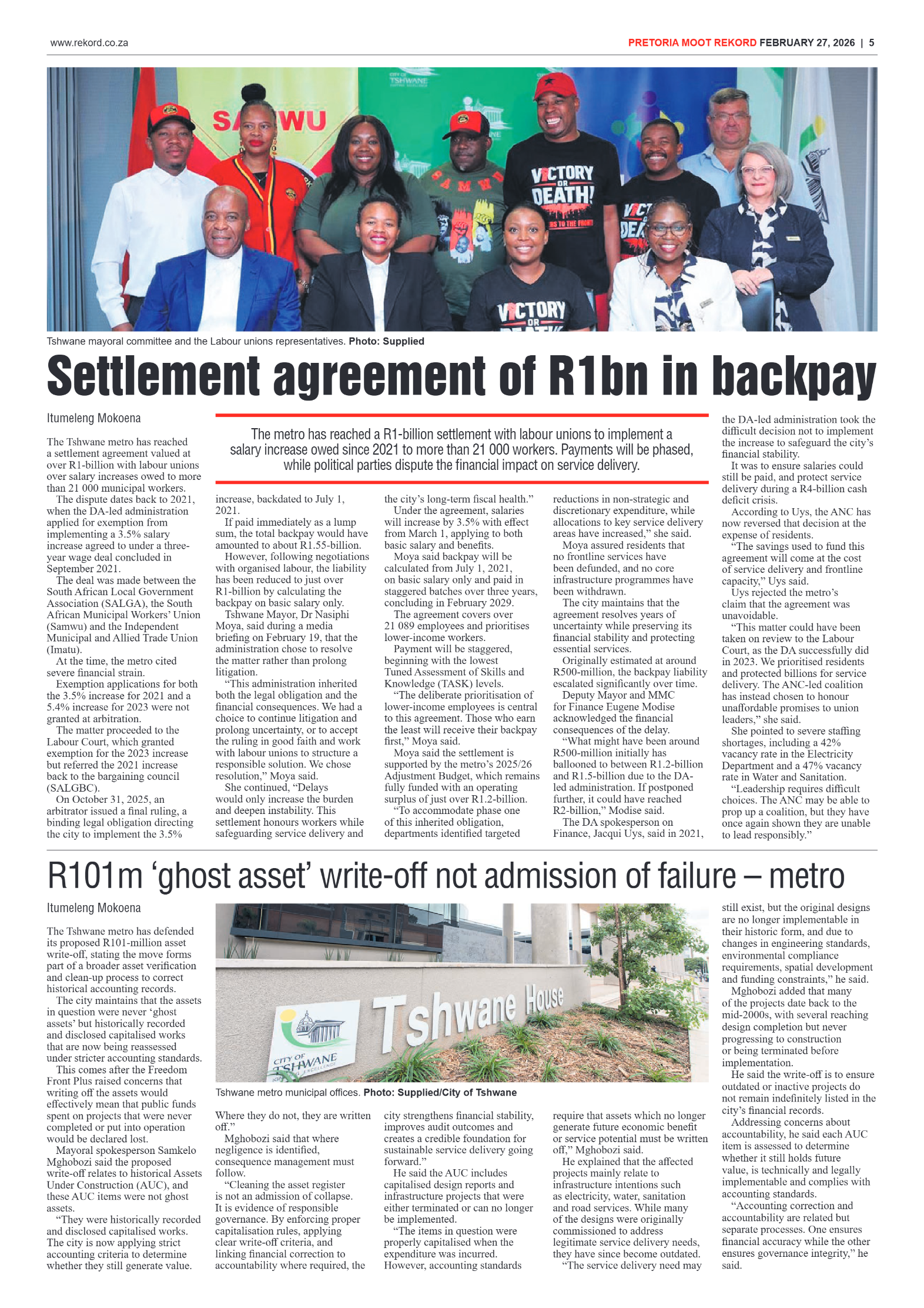 Rekord Moot 27 February 2026 page 5