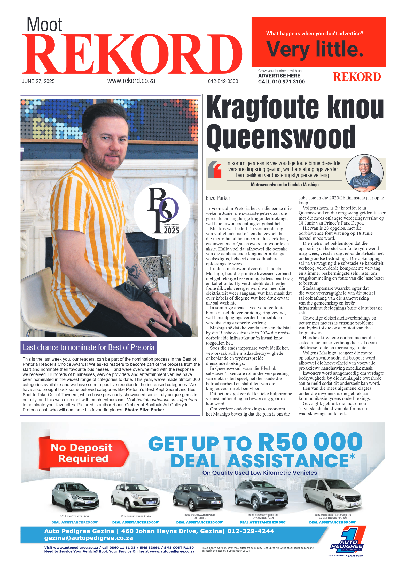 Rekord Moot 27 June 2025 page 1