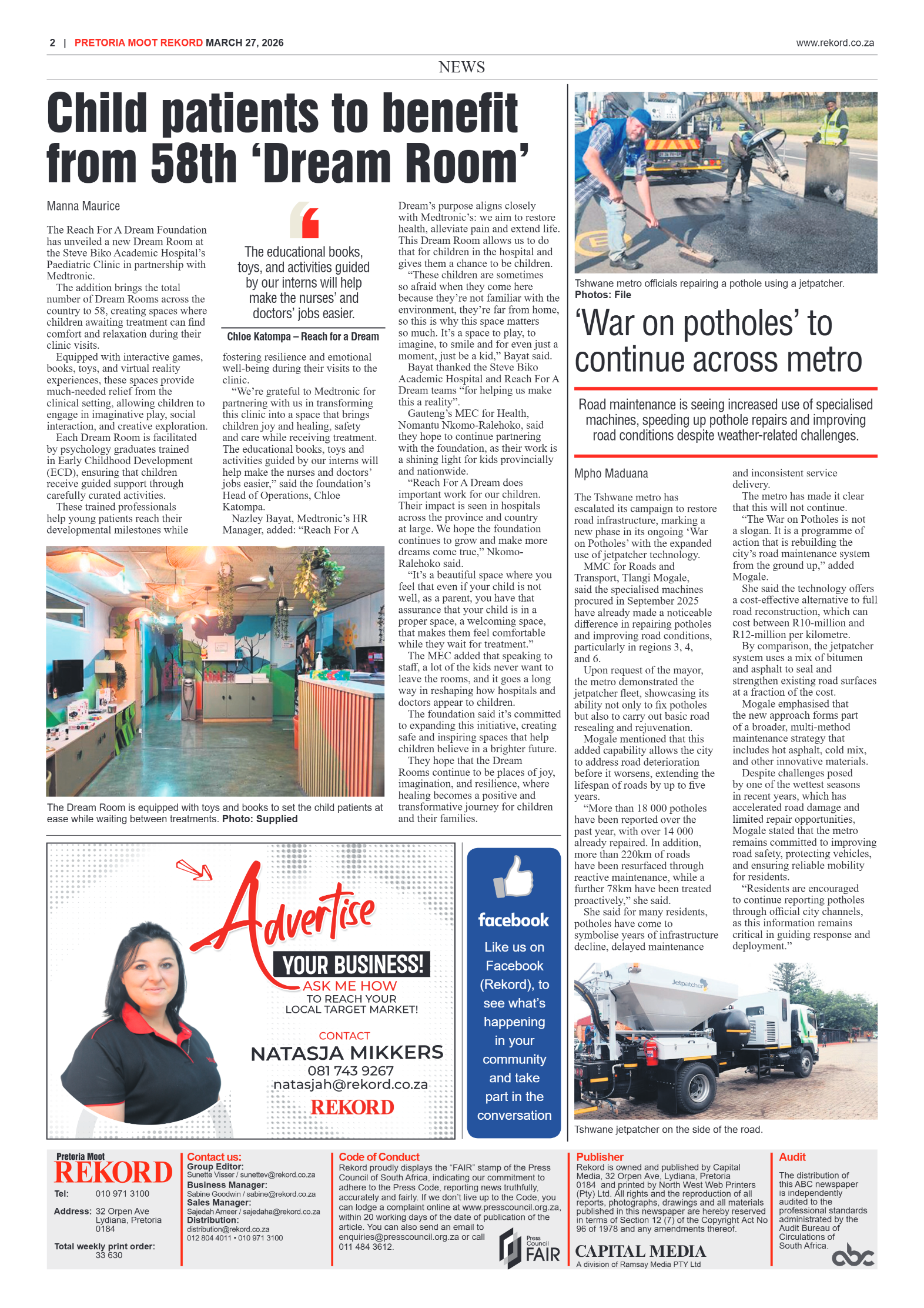 Rekord Moot 27 March 2026 page 2