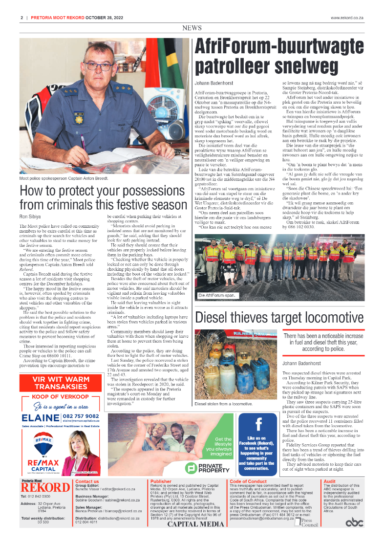 Rekord Moot  28 October 2022 page 2