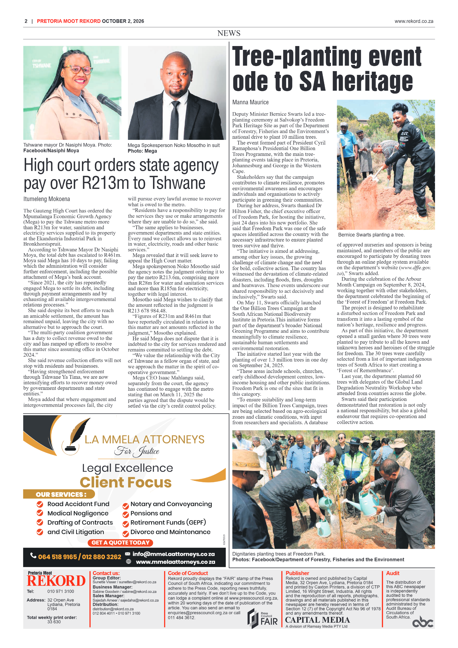 Rekord Moot 2 October 2026 page 2