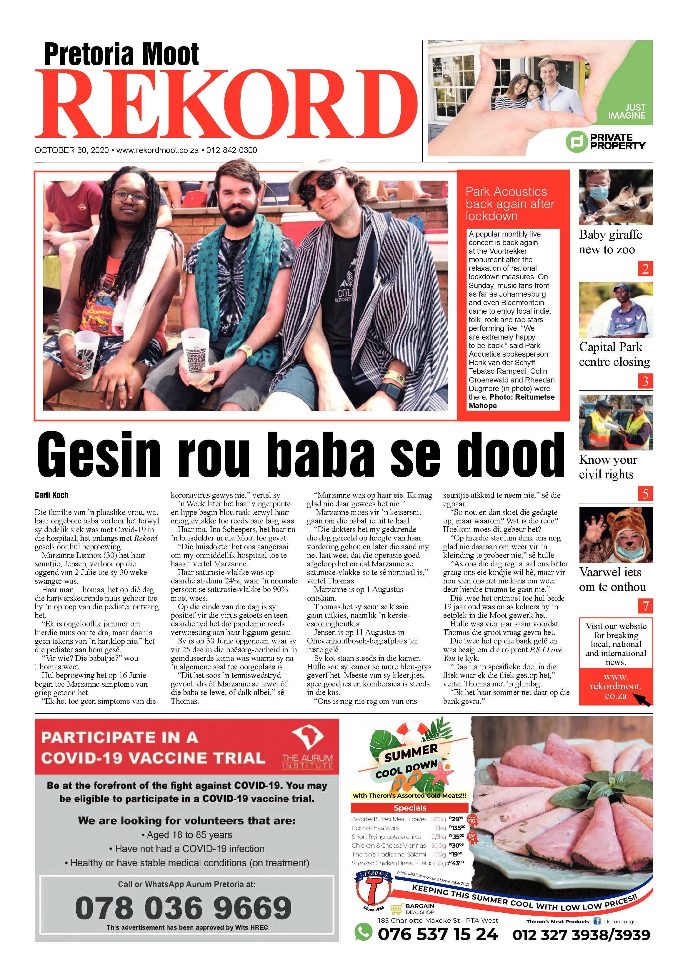 Rekord Moot 30 October 2020 page 1