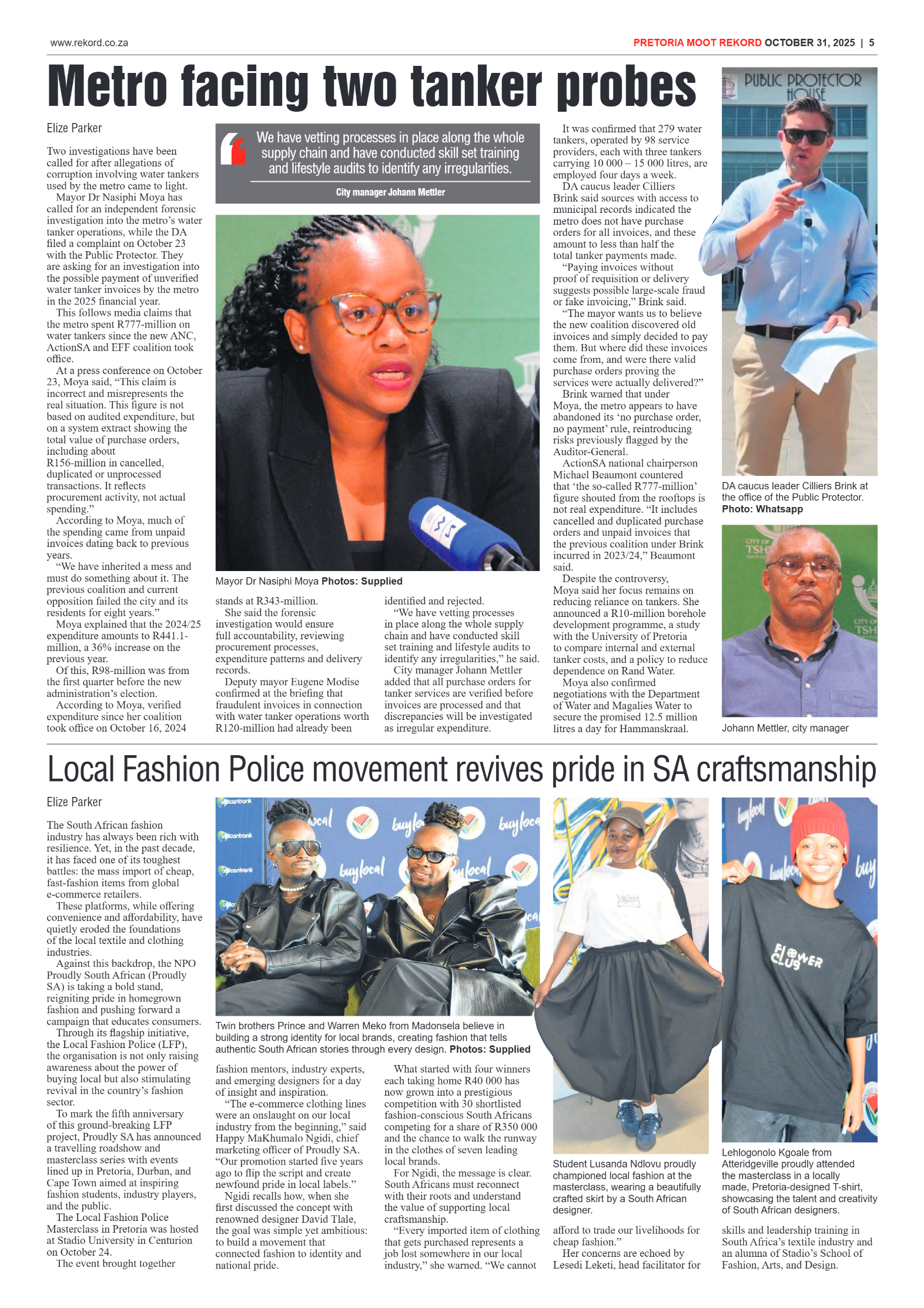 Rekord Moot 31 October 2025 page 5