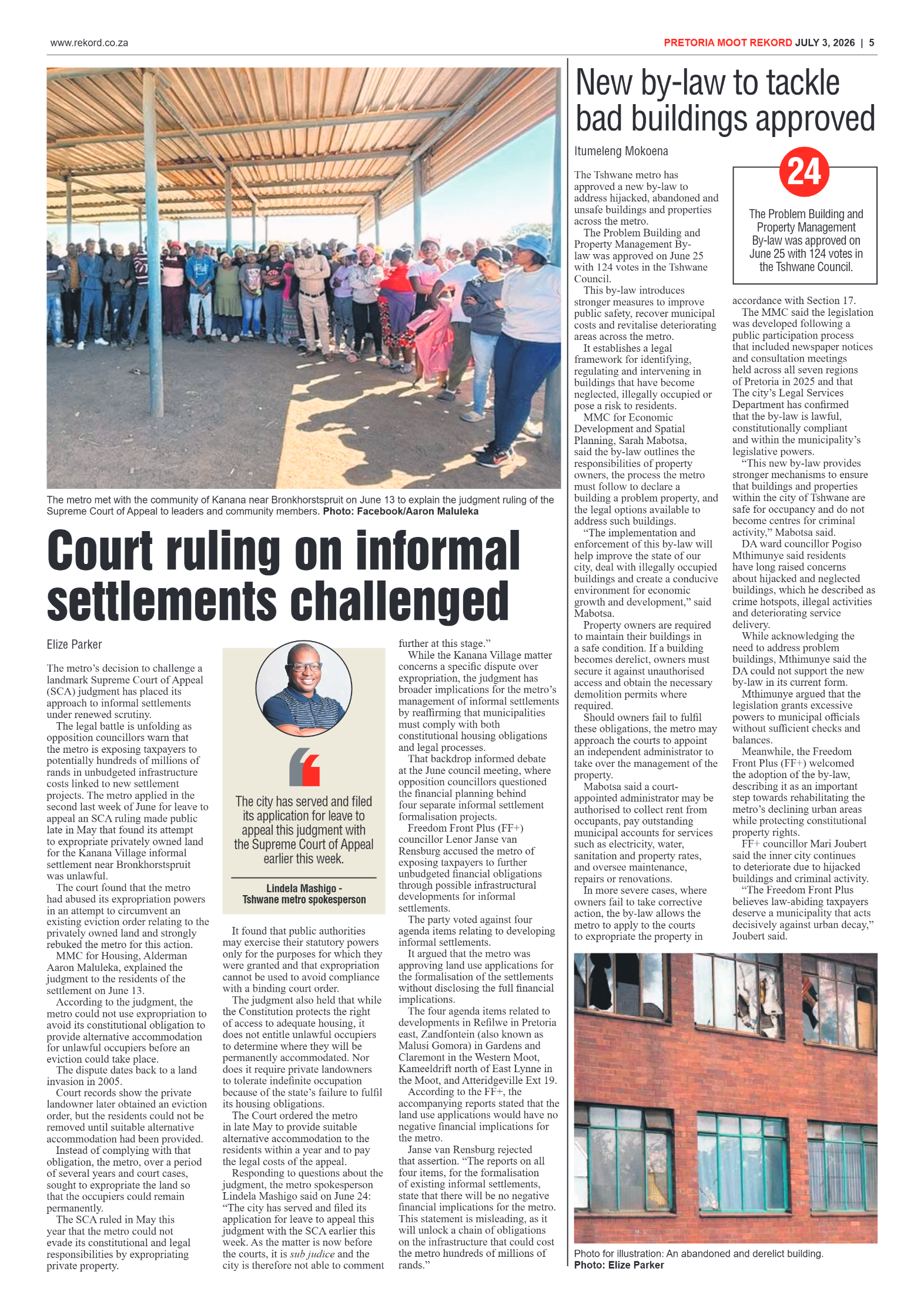 Rekord Moot 3 July 2026 page 5