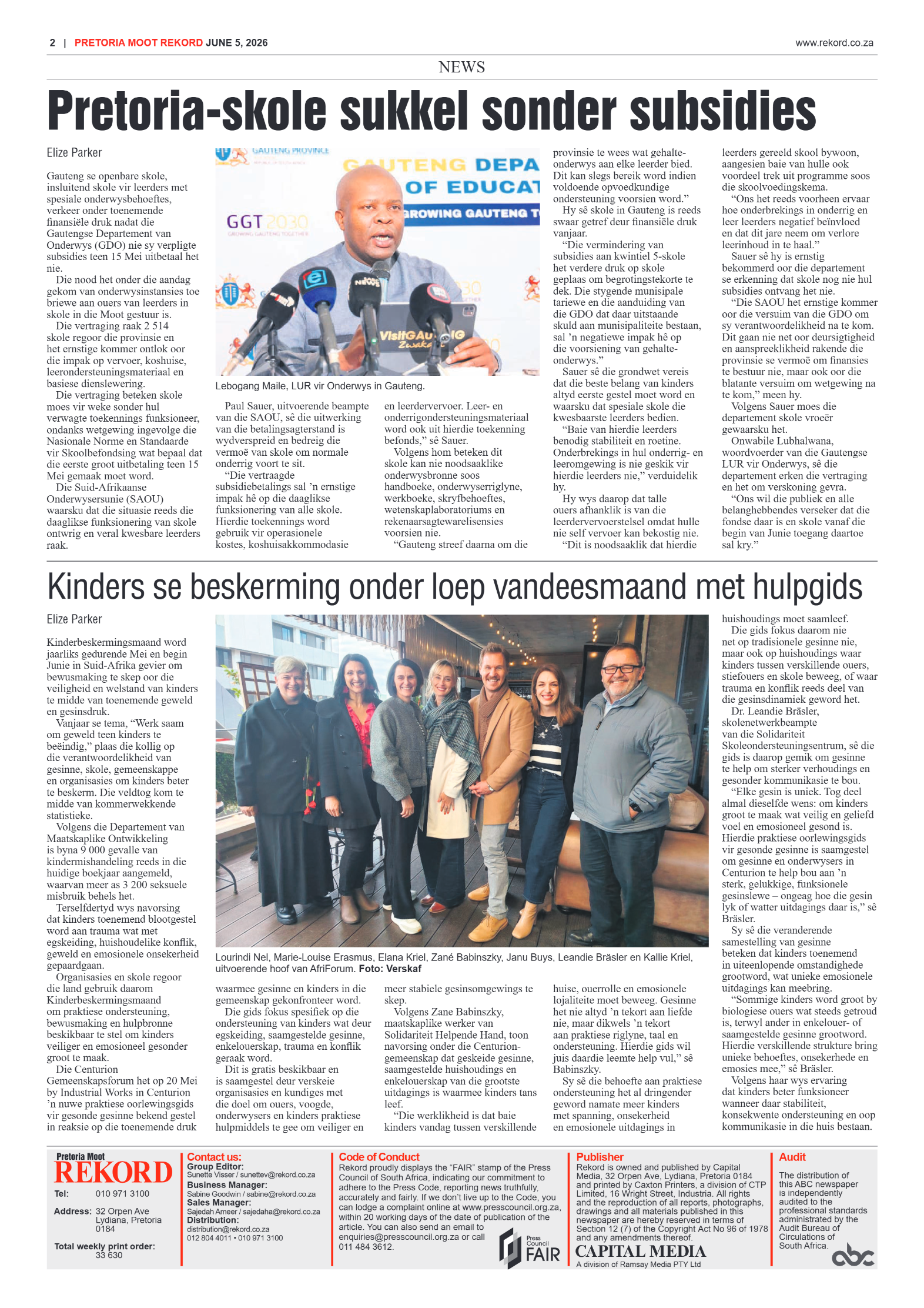 Rekord Moot 5 June 2026 page 2