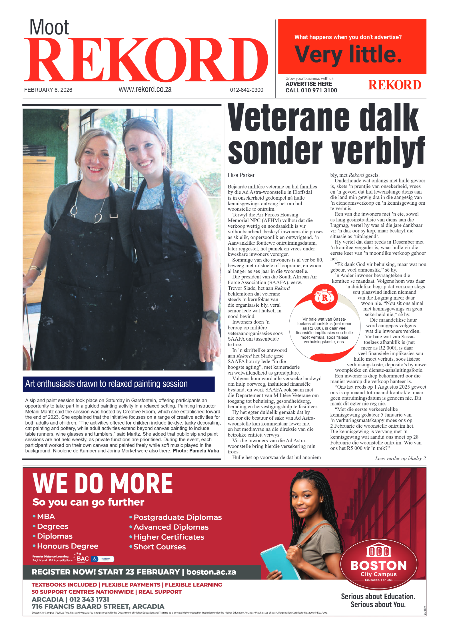 Rekord Moot 6 February 2026 page 1