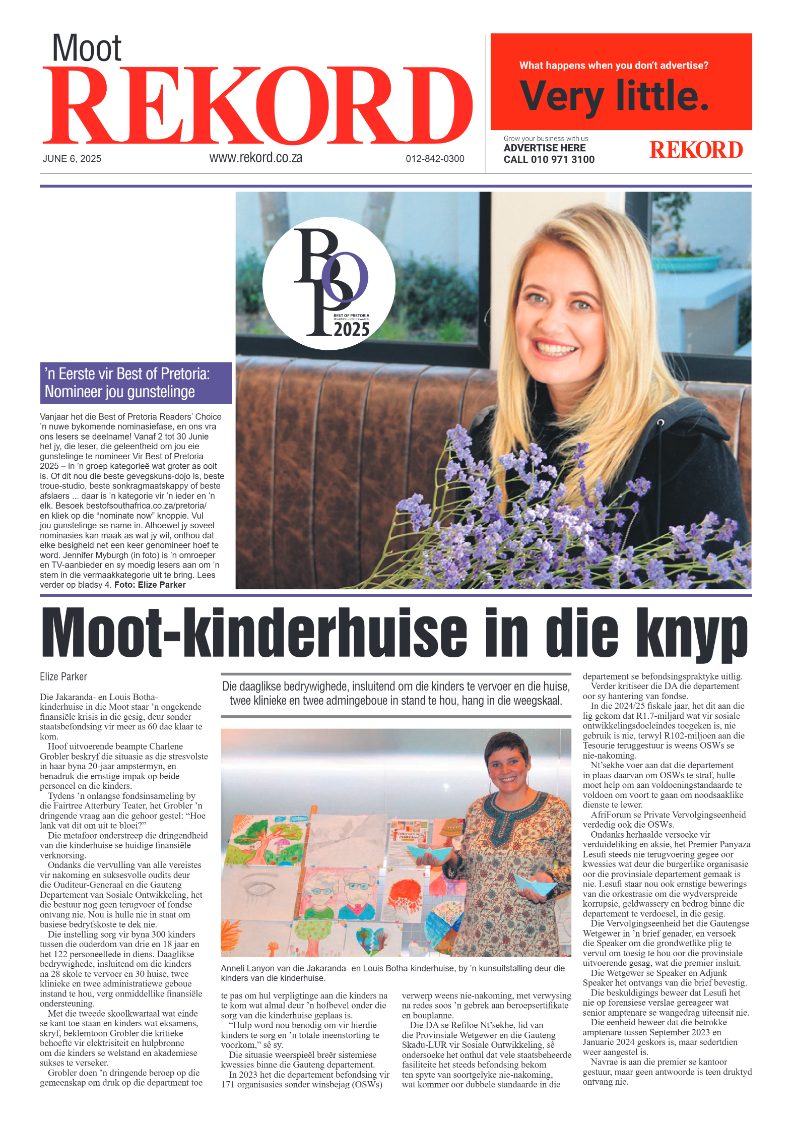 Rekord Moot 6 June 2025 page 1