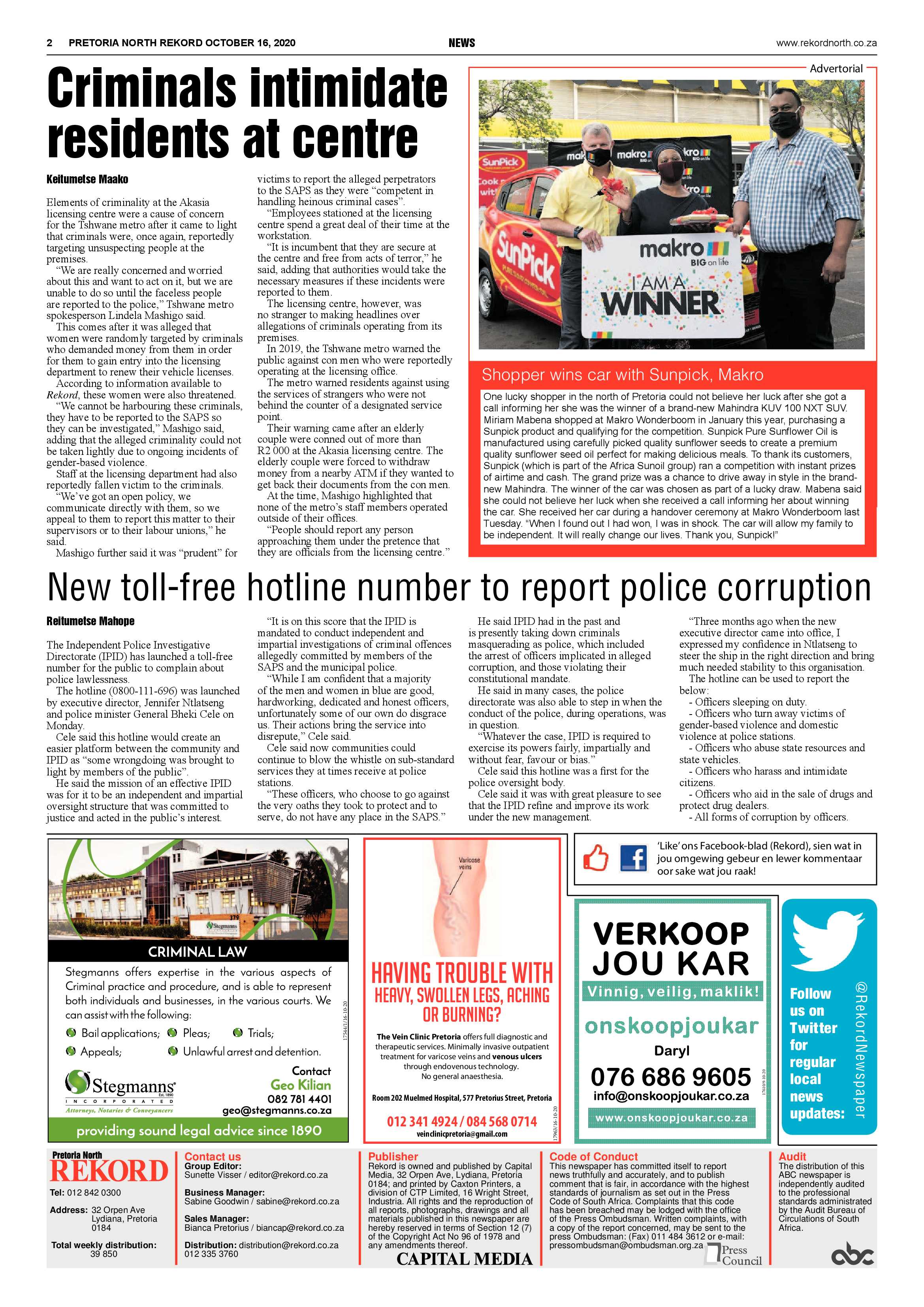 Rekord North16 October 2020 page 2