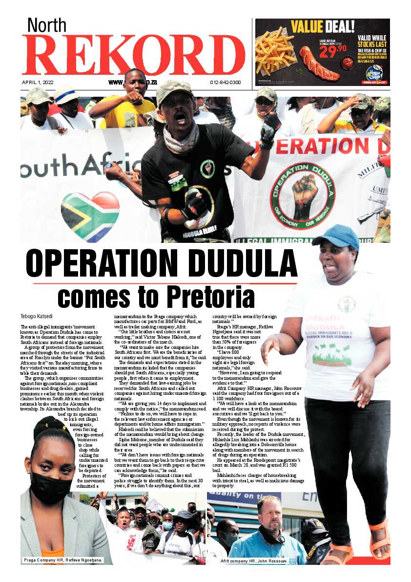 Rekord North 01 April 2022 page 1