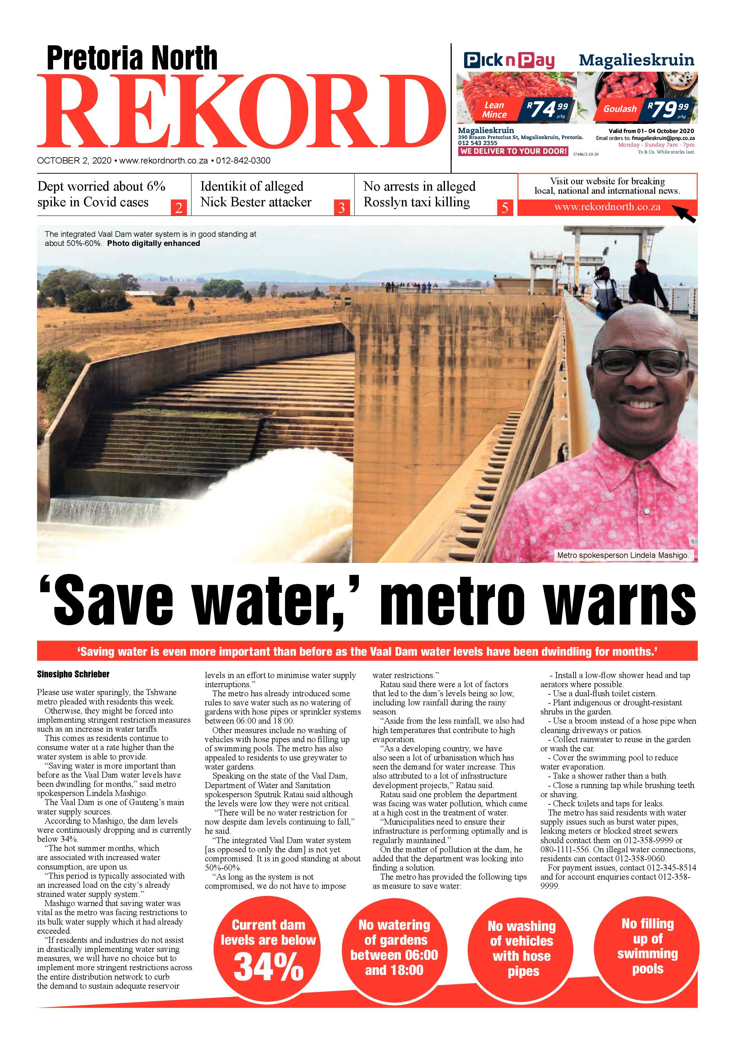 Rekord North 02 October 2020 page 1