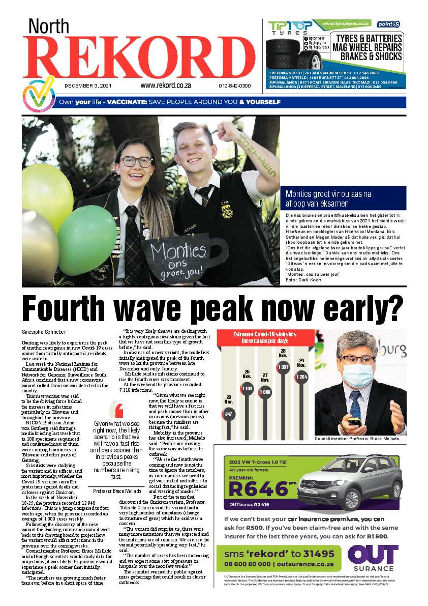 Rekord North 03 December 2021 page 1