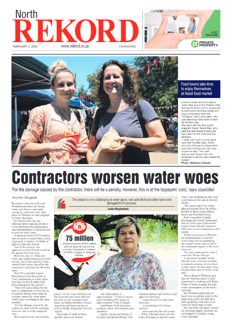 Rekord North 03 February 2023 page 1