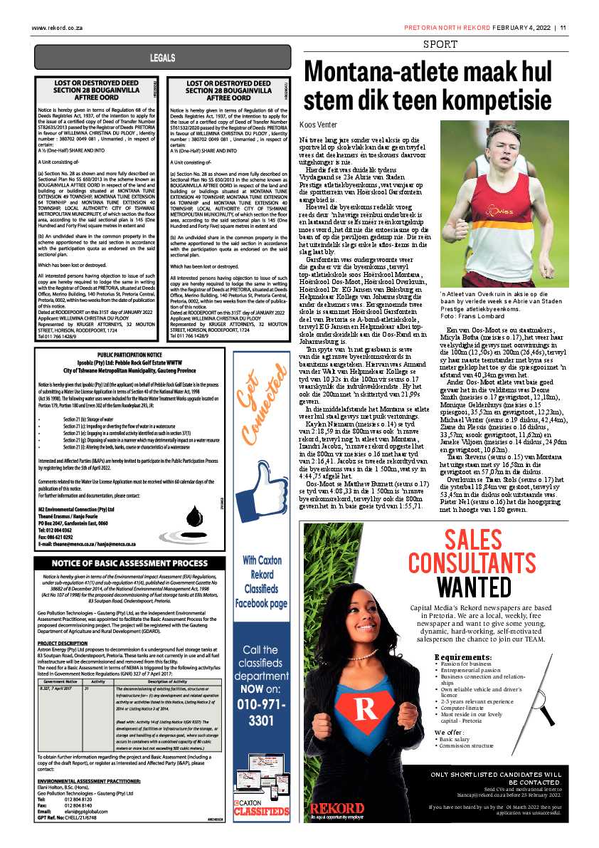 Rekord North 04 February 2022 page 11