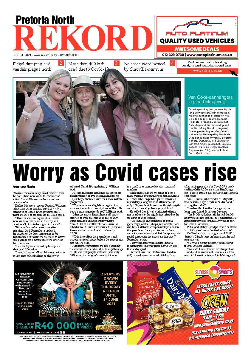 Rekord North 04 June 2021 page 1