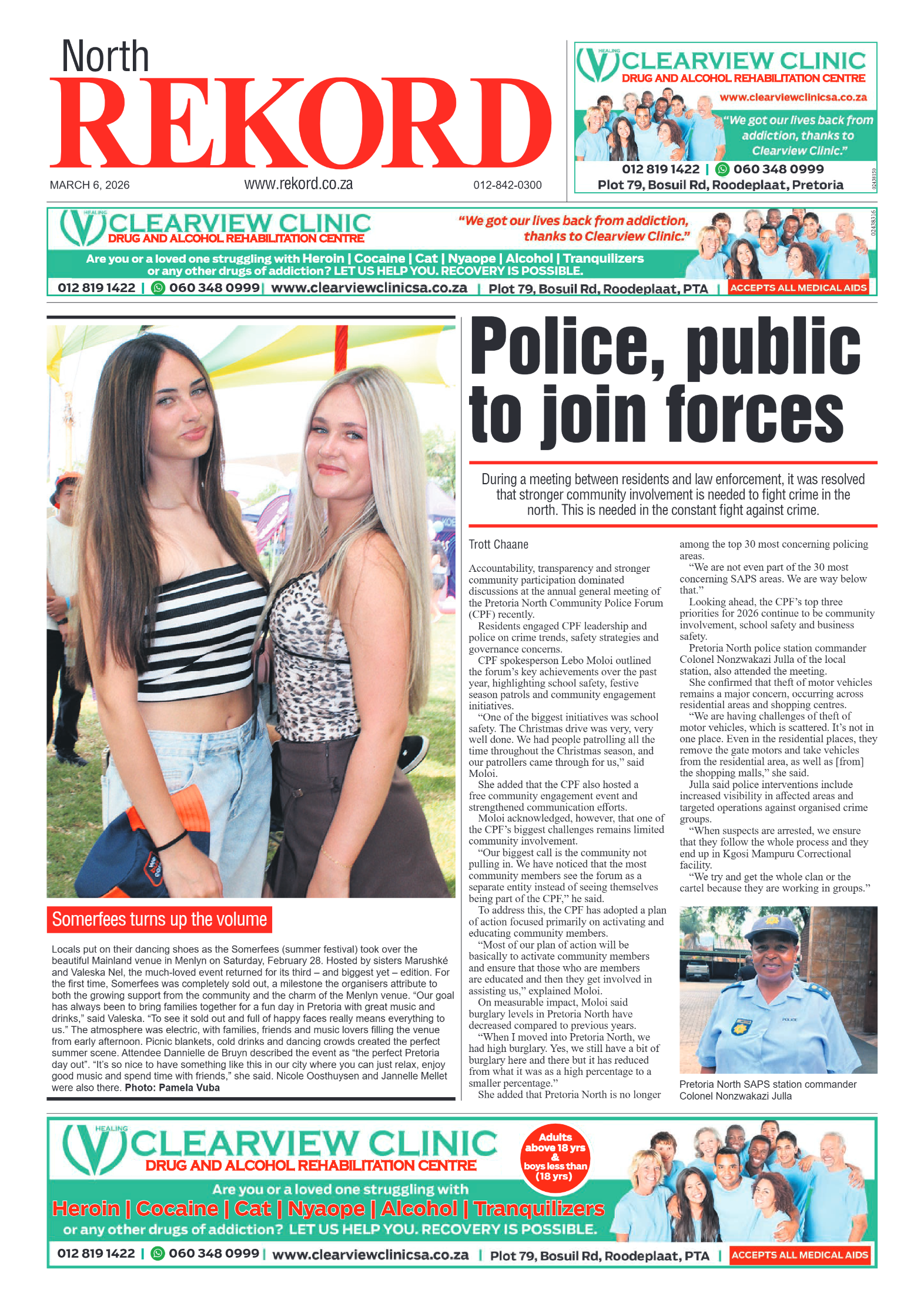 Rekord North 06 March 2026 page 1