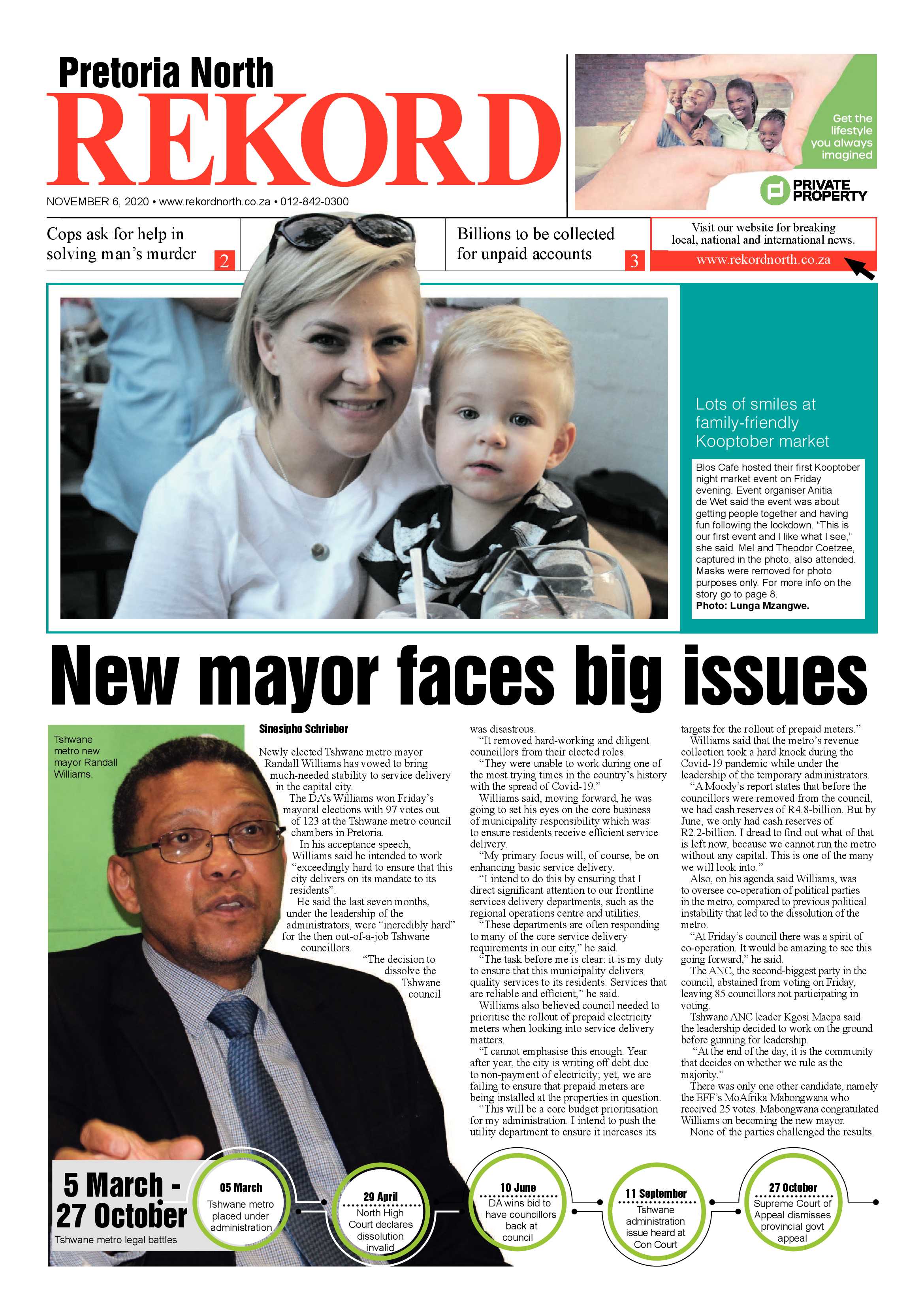 Rekord North 06 November 2020 page 1