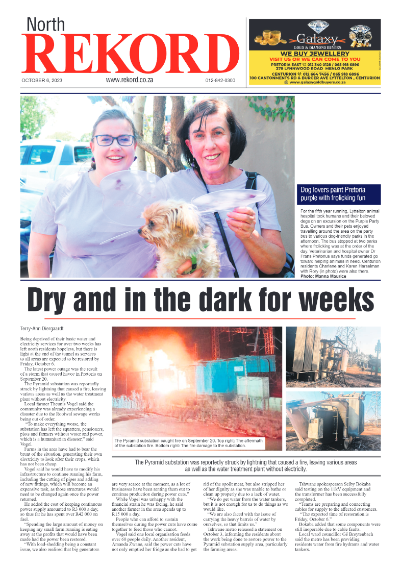 Rekord North 06 October 2023 page 1